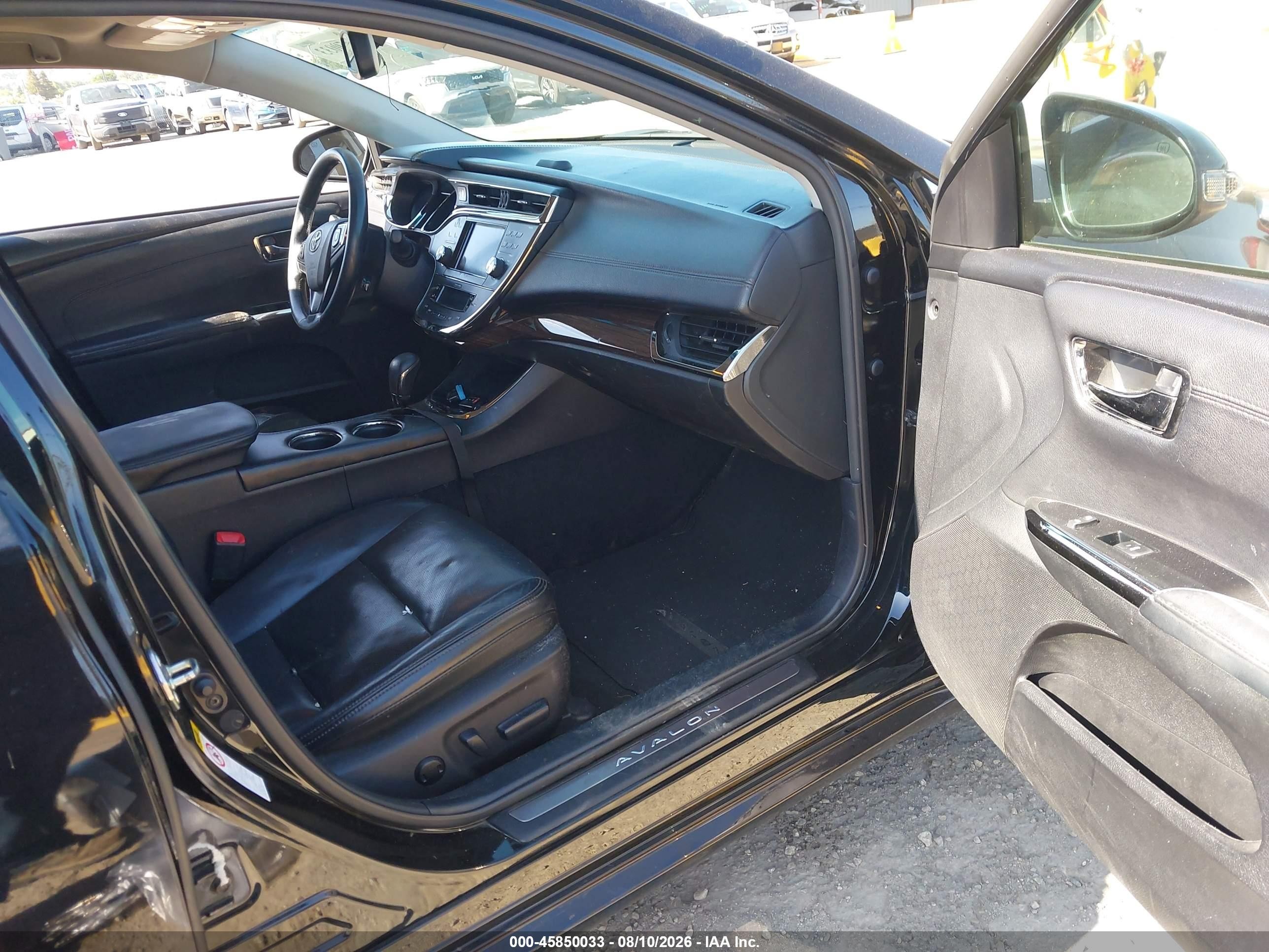 2014 Toyota Avalon Hybrid Limited Black vin: 4T1BD1EB5EU024593