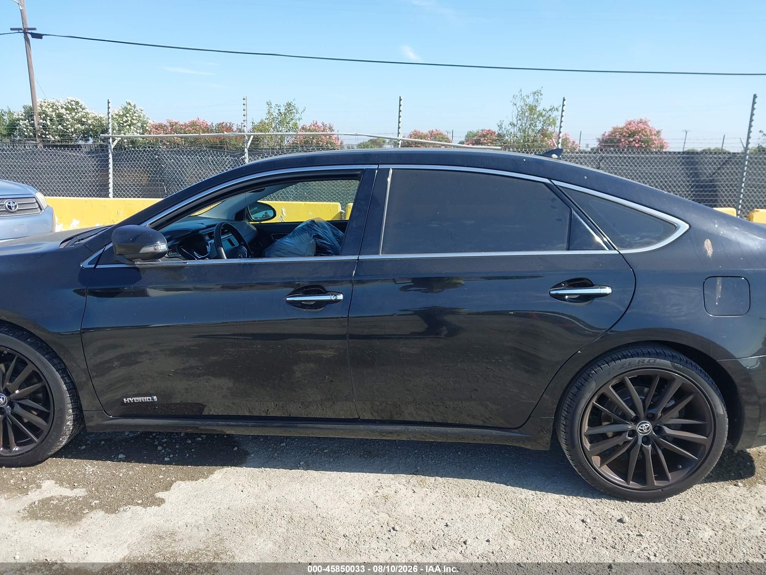2014 Toyota Avalon Hybrid Limited Black vin: 4T1BD1EB5EU024593