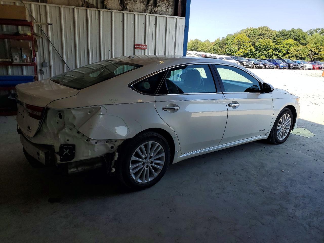 2014 Toyota Avalon Hybrid Xle Touring White vin: 4T1BD1EB5EU027901