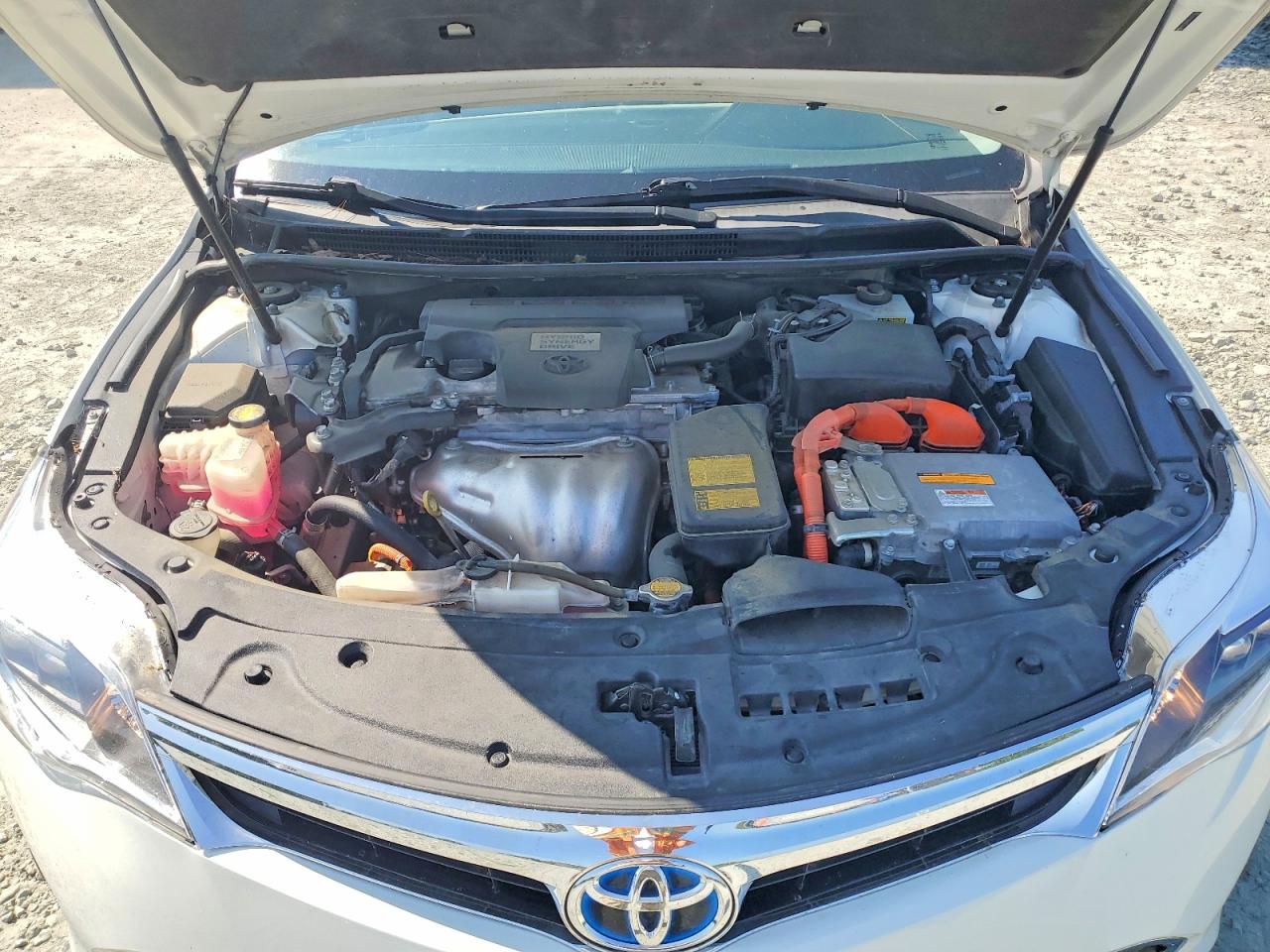 2014 Toyota Avalon Hybrid Xle Touring White vin: 4T1BD1EB5EU027901