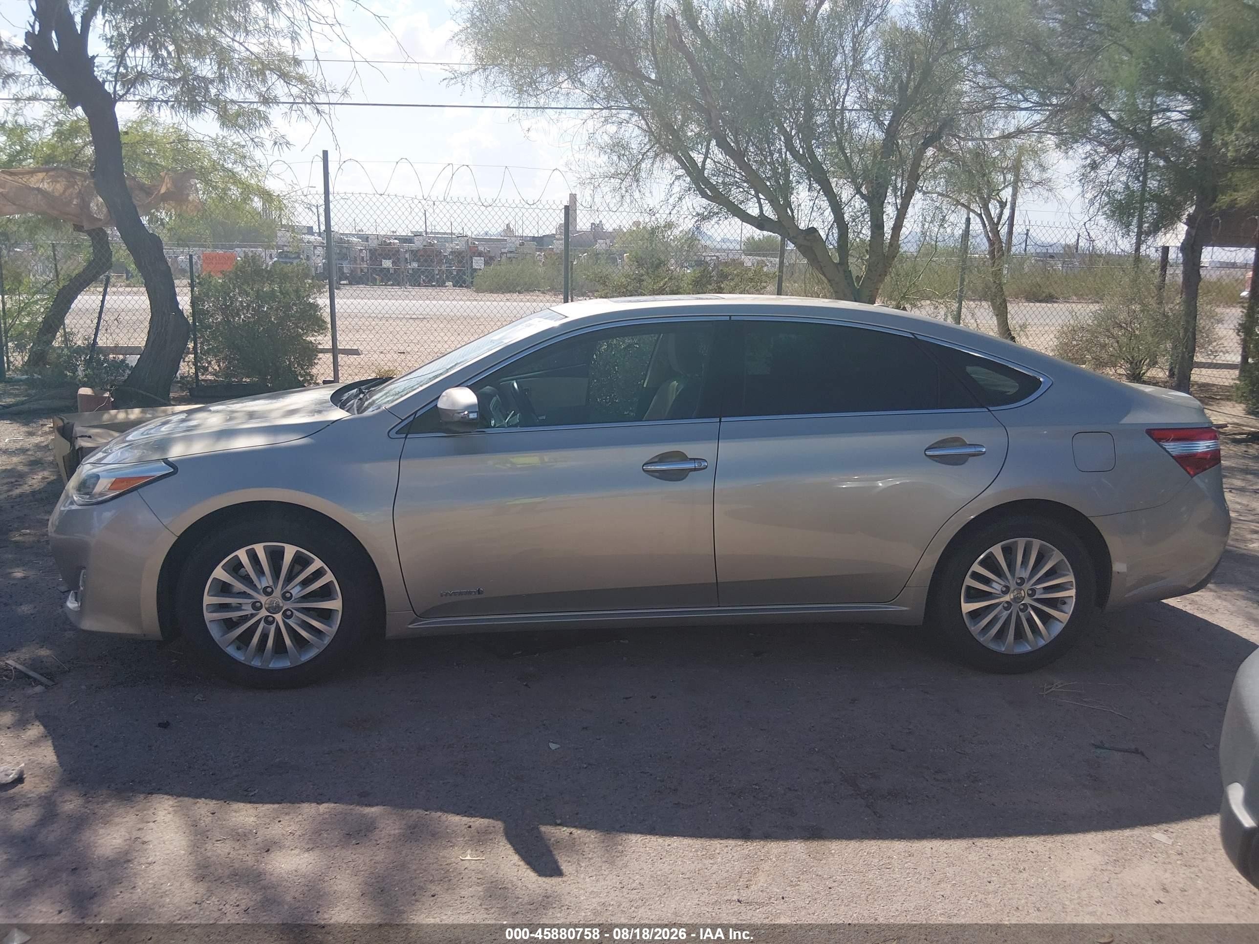 2014 Toyota Avalon Hybrid Xle Touring Золотой vin: 4T1BD1EB5EU034329