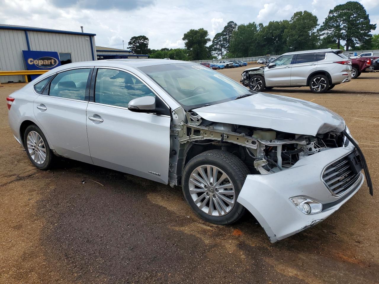 2014 Toyota Avalon Hybrid Xle Touring Silver vin: 4T1BD1EB5EU034847