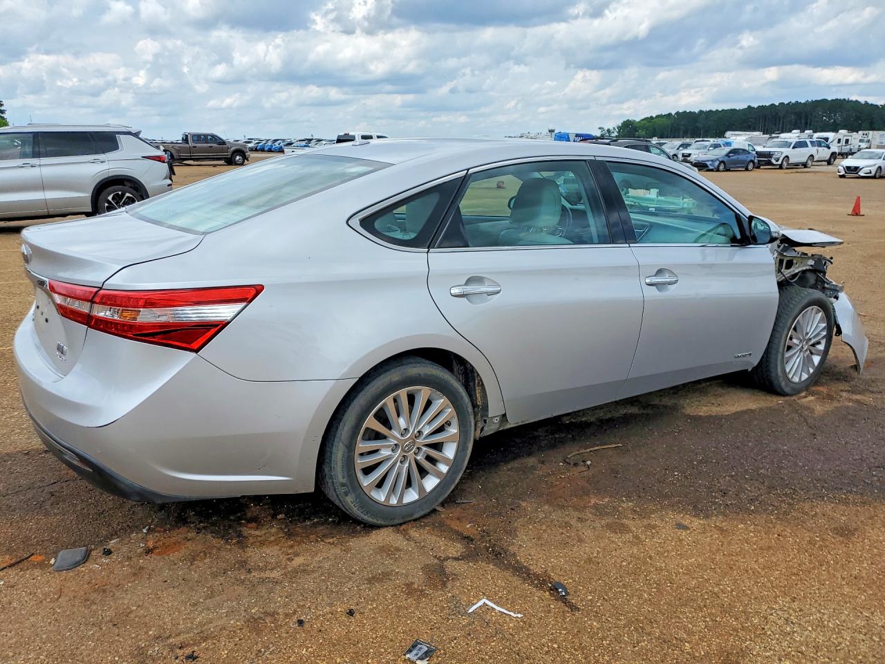 2014 Toyota Avalon Hybrid Xle Touring Silver vin: 4T1BD1EB5EU034847