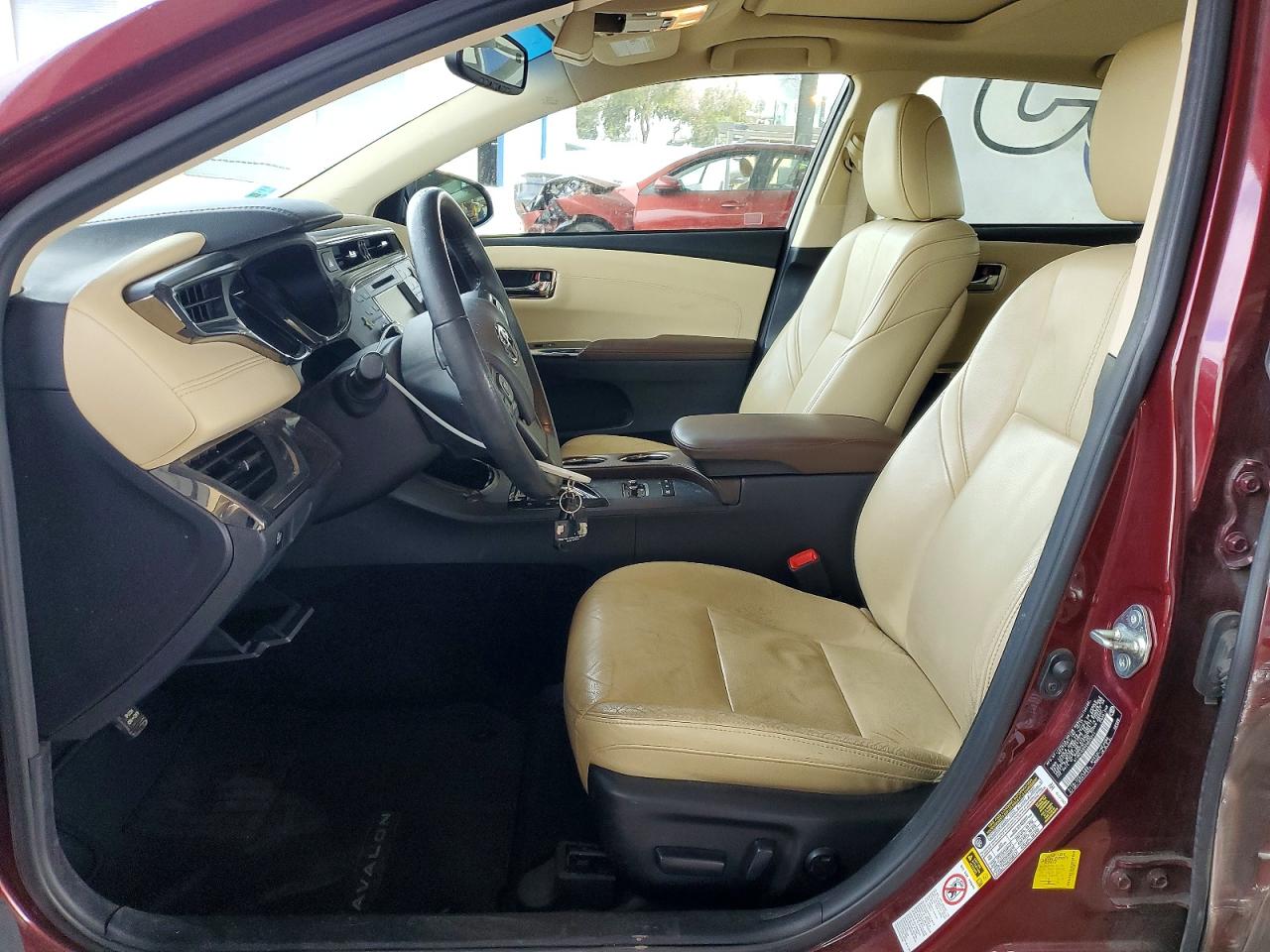 2014 Toyota Avalon Hybrid Xle Touring Red vin: 4T1BD1EB5EU035741