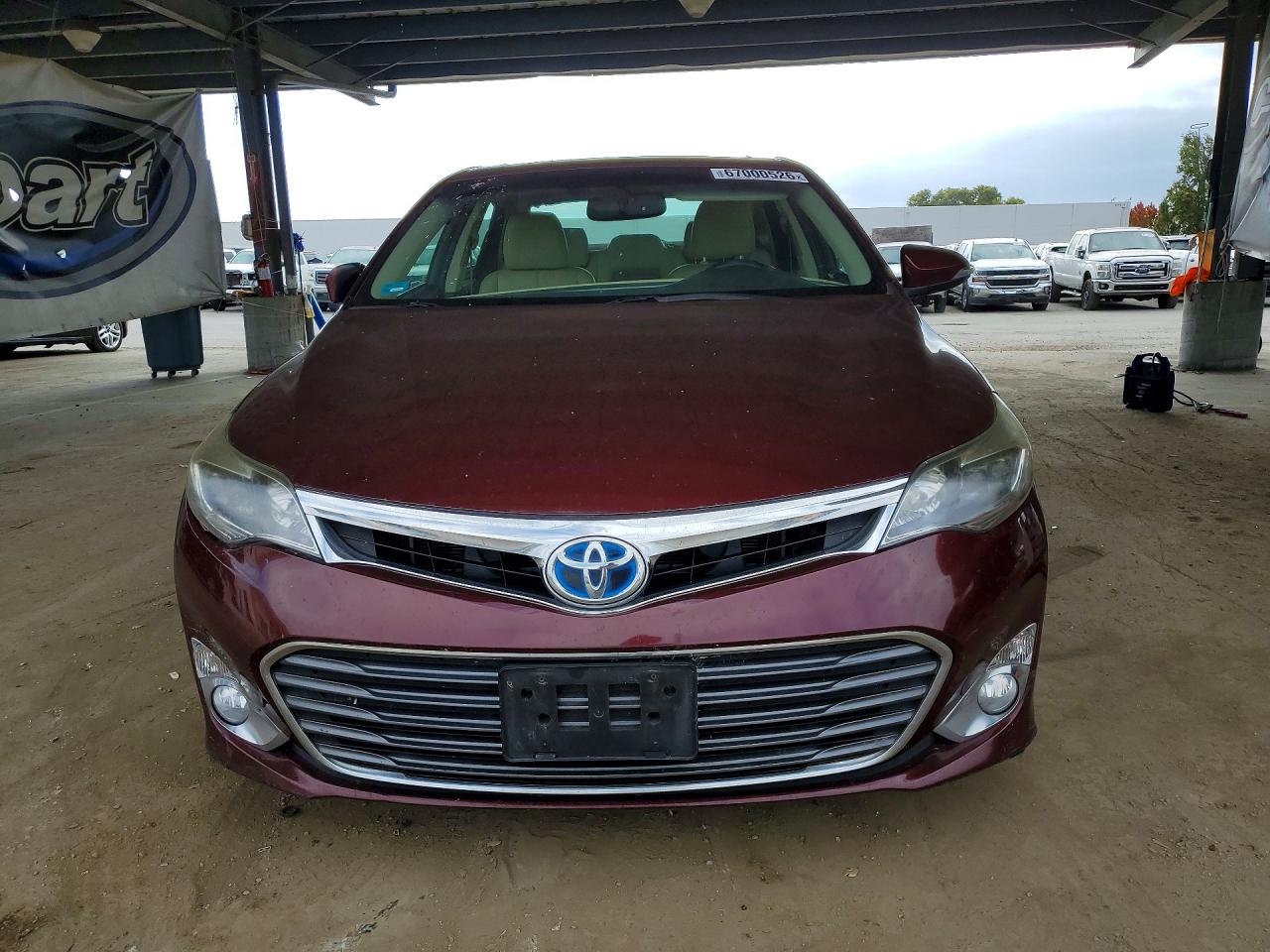 2014 Toyota Avalon Hybrid Xle Touring Red vin: 4T1BD1EB5EU035741