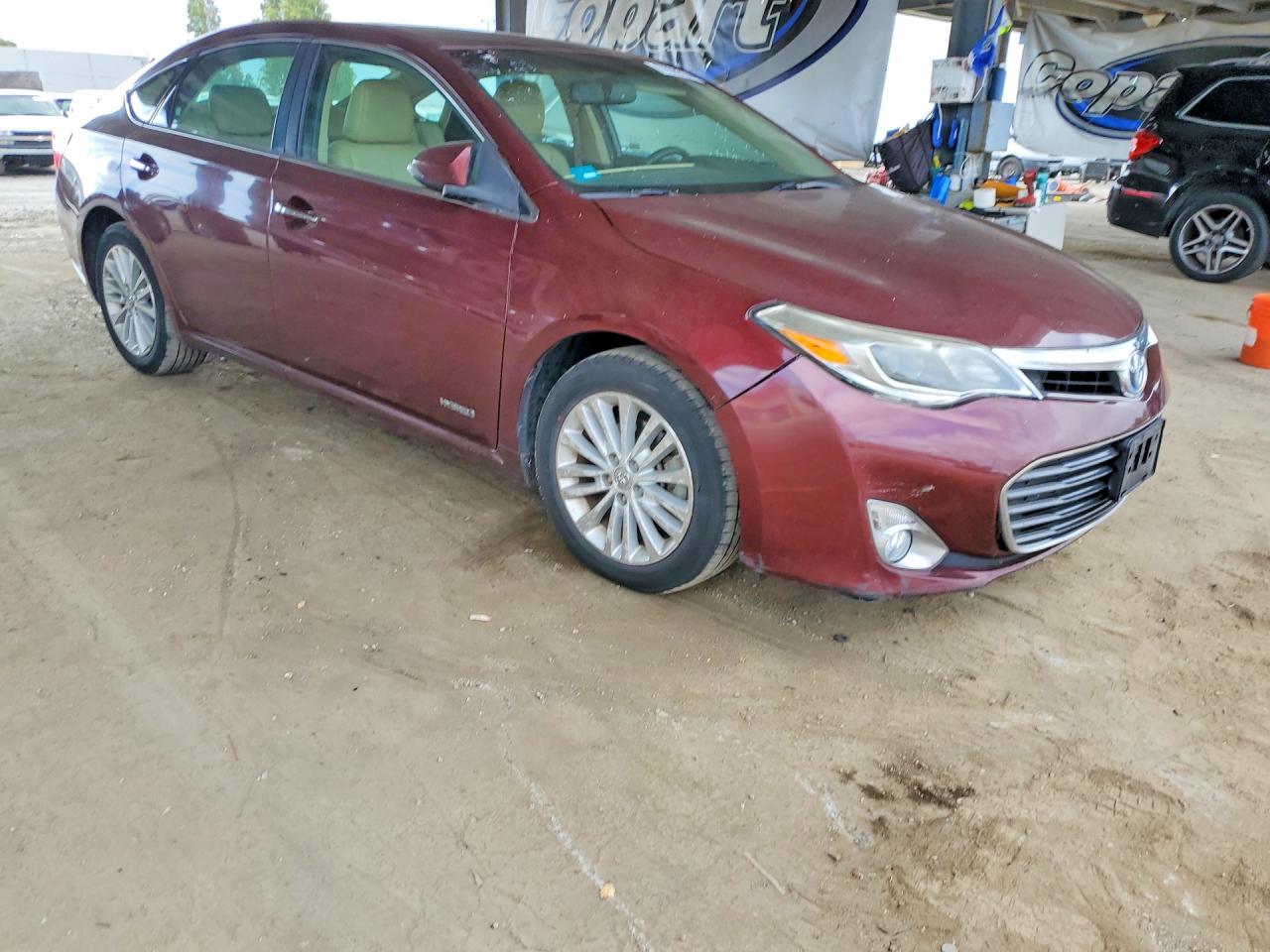2014 Toyota Avalon Hybrid Xle Touring Red vin: 4T1BD1EB5EU035741
