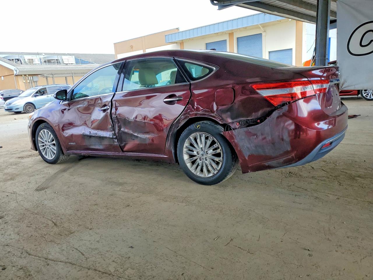 2014 Toyota Avalon Hybrid Xle Touring Red vin: 4T1BD1EB5EU035741