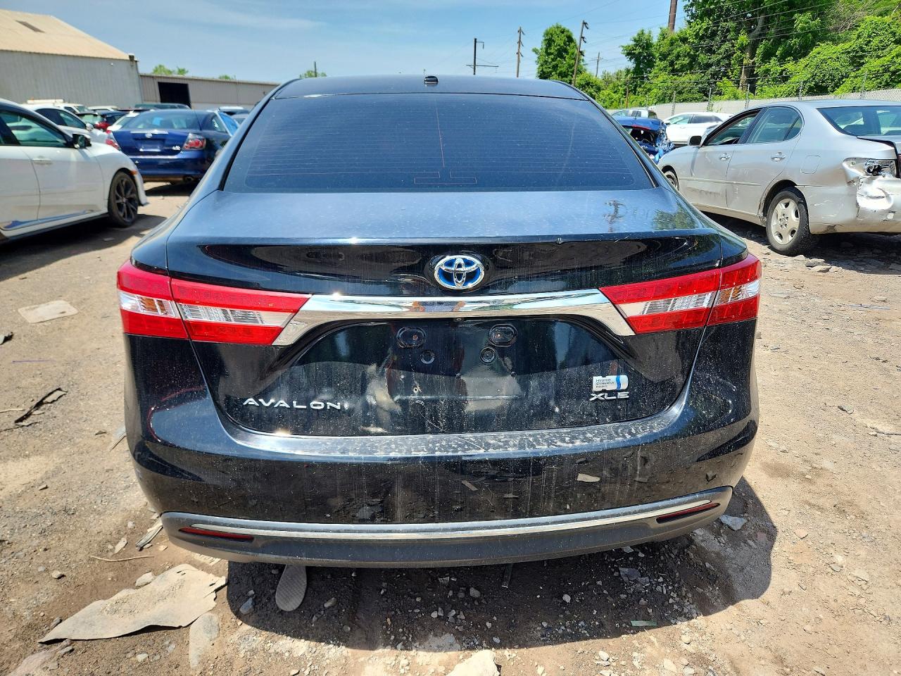 2015 Toyota Avalon Hybrid Xle Premium Black vin: 4T1BD1EB5FU039340