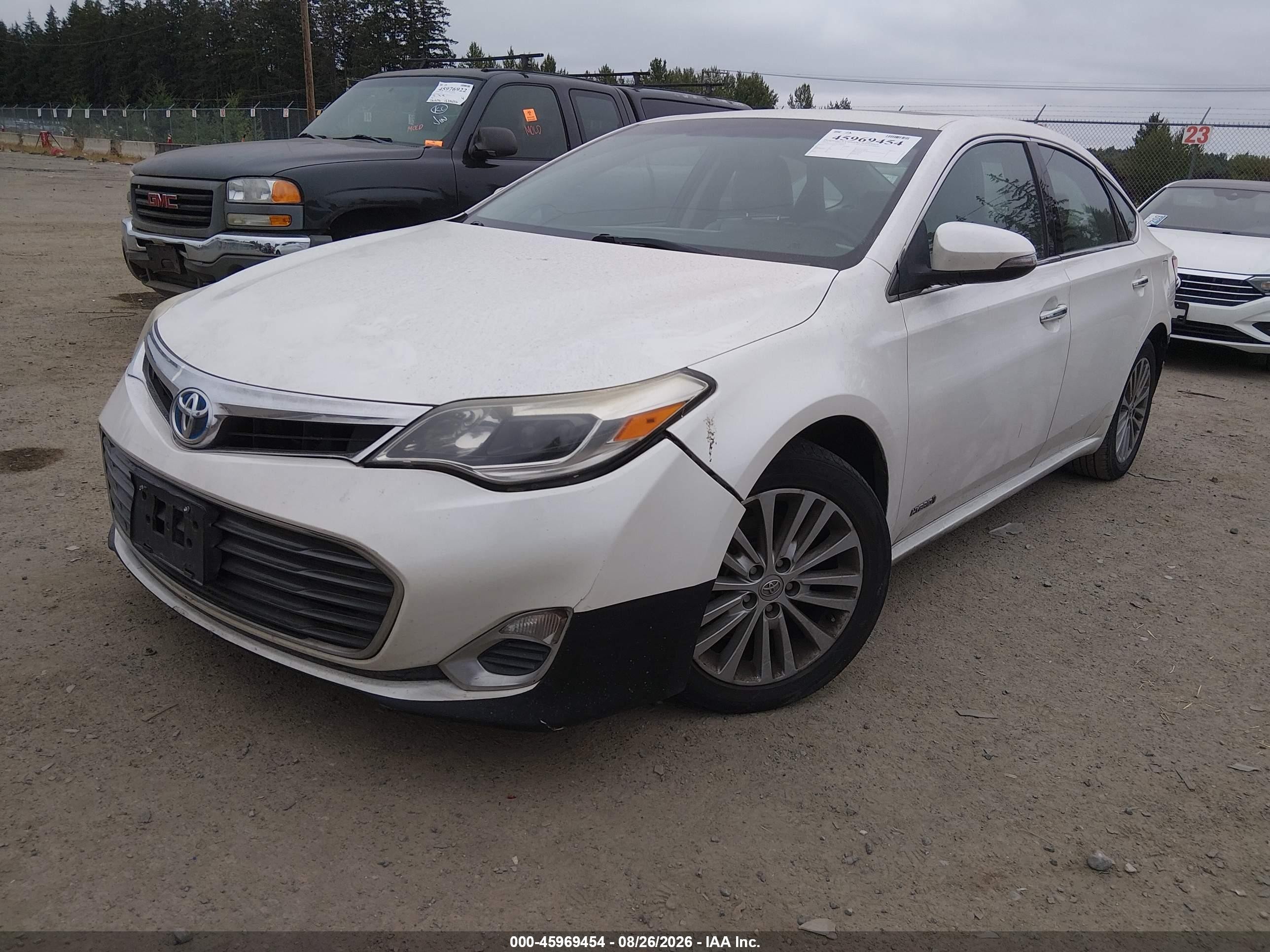 2015 Toyota Avalon Hybrid Xle Premium Белый vin: 4T1BD1EB5FU040746