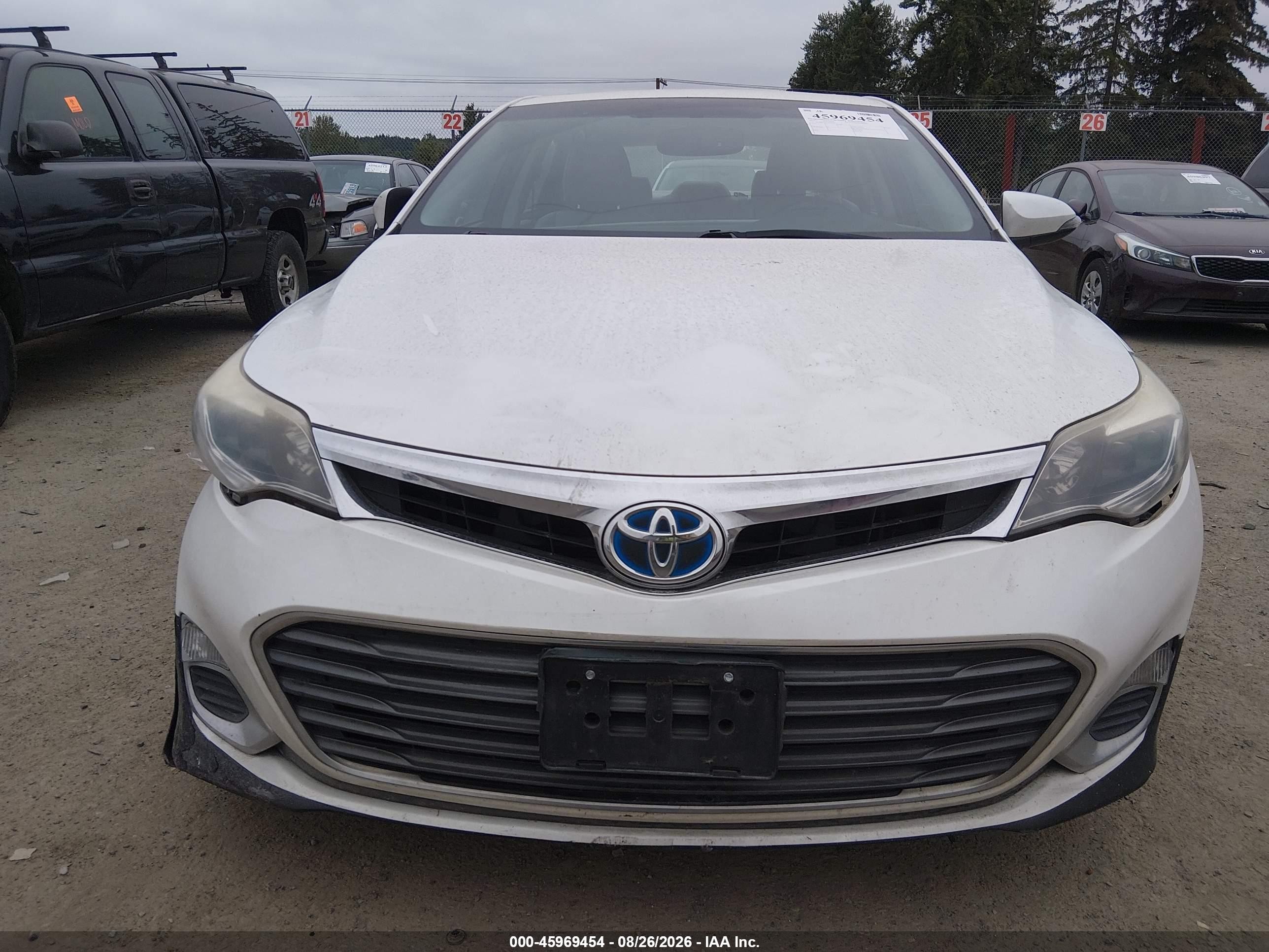 2015 Toyota Avalon Hybrid Xle Premium Белый vin: 4T1BD1EB5FU040746