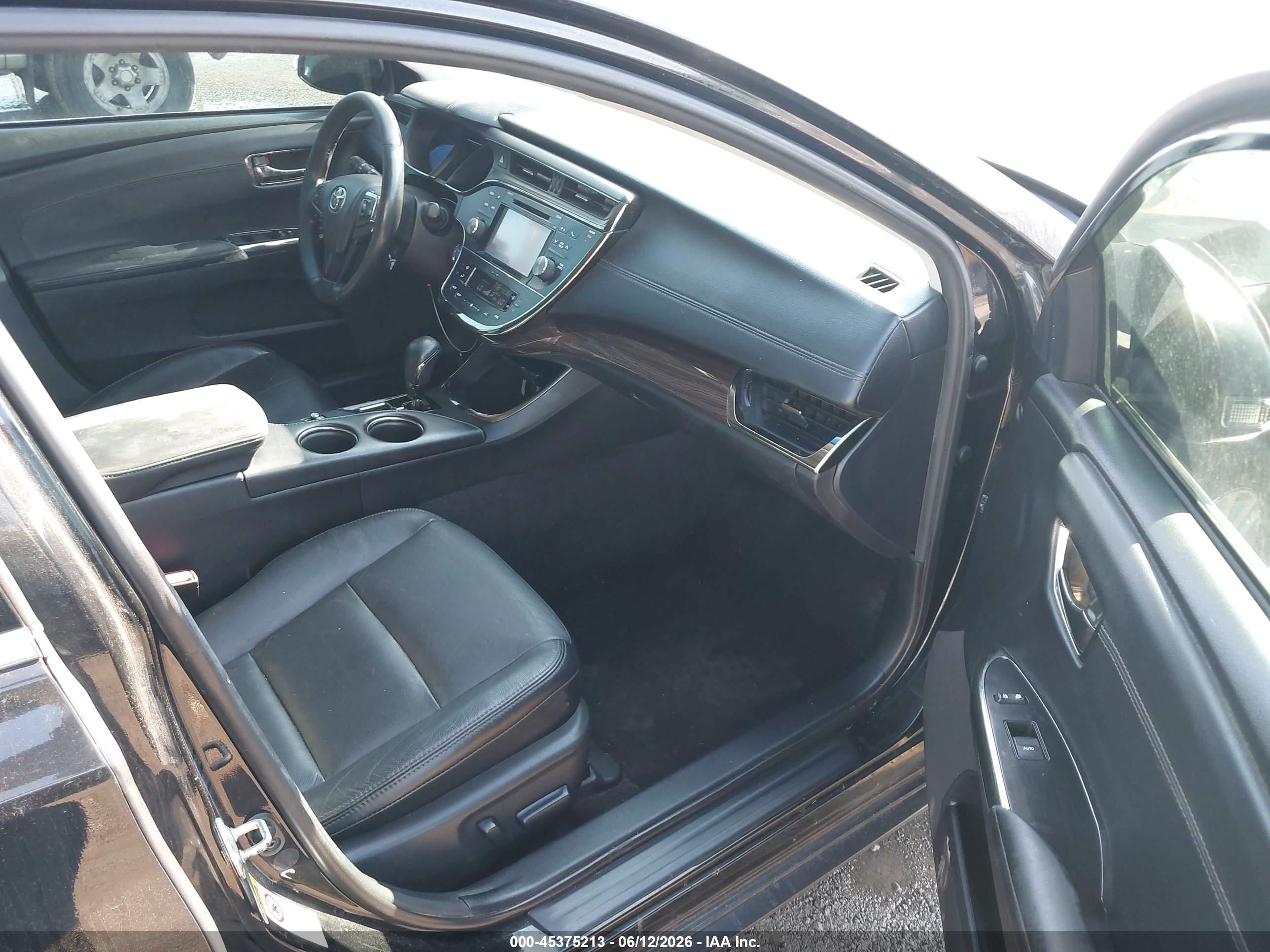 2015 Toyota Avalon Hybrid Xle Touring Black vin: 4T1BD1EB5FU042173