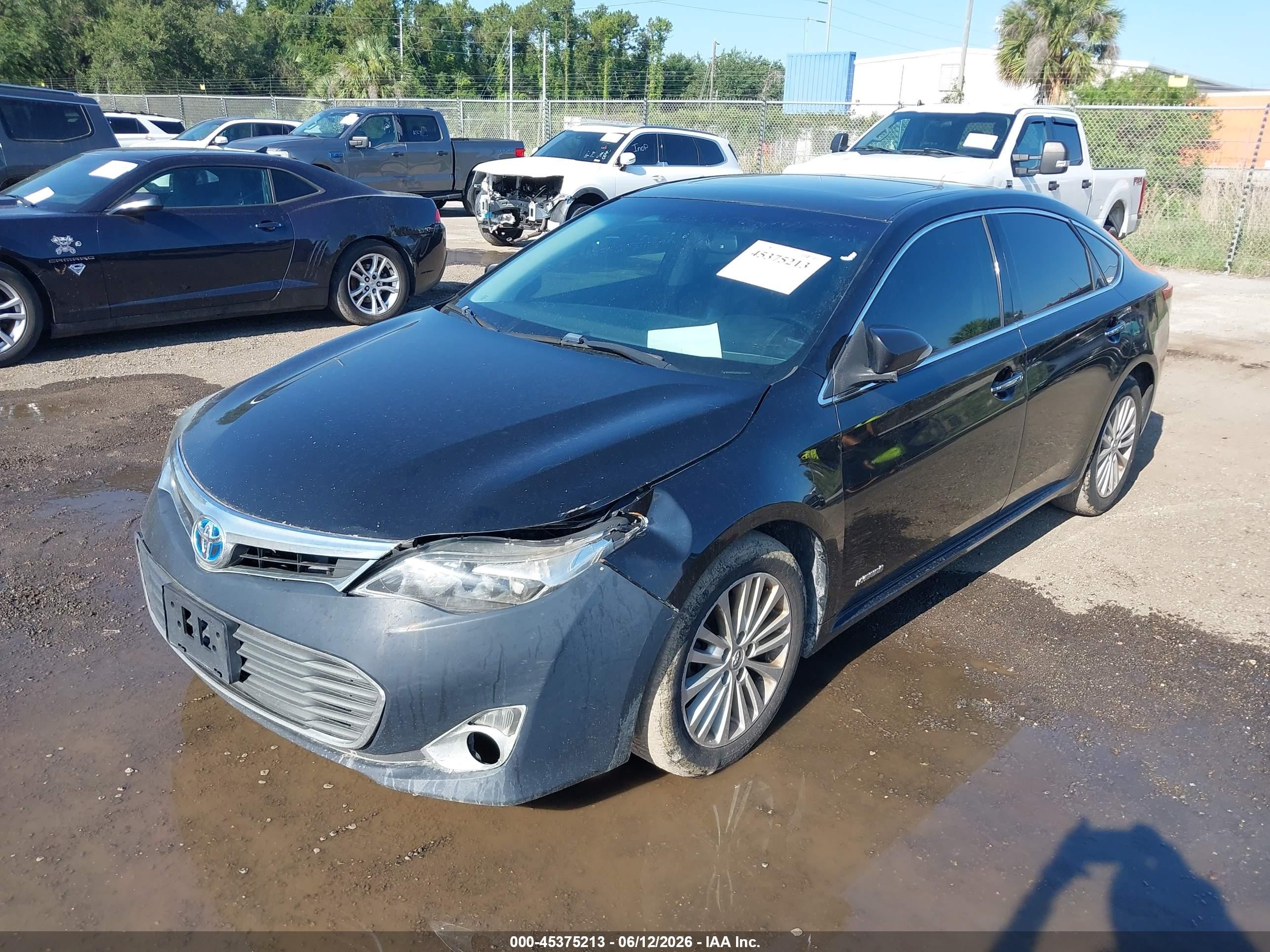 2015 Toyota Avalon Hybrid Xle Touring Black vin: 4T1BD1EB5FU042173