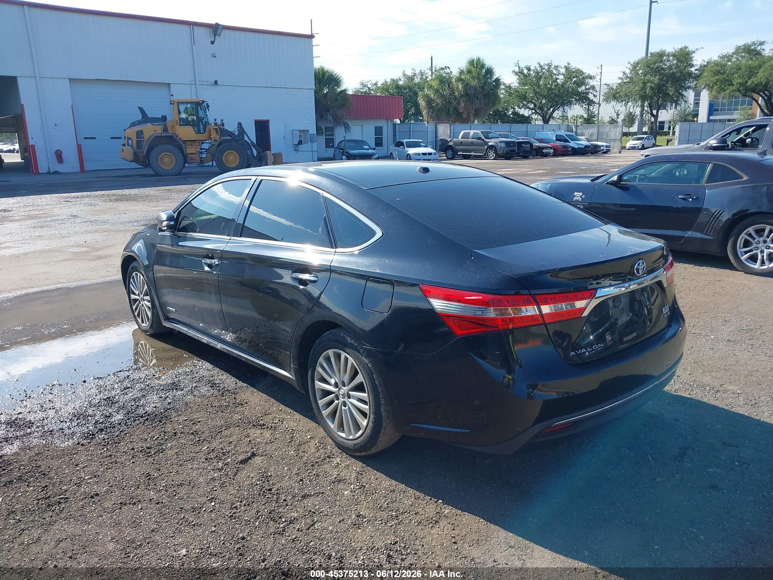2015 Toyota Avalon Hybrid Xle Touring Black vin: 4T1BD1EB5FU042173