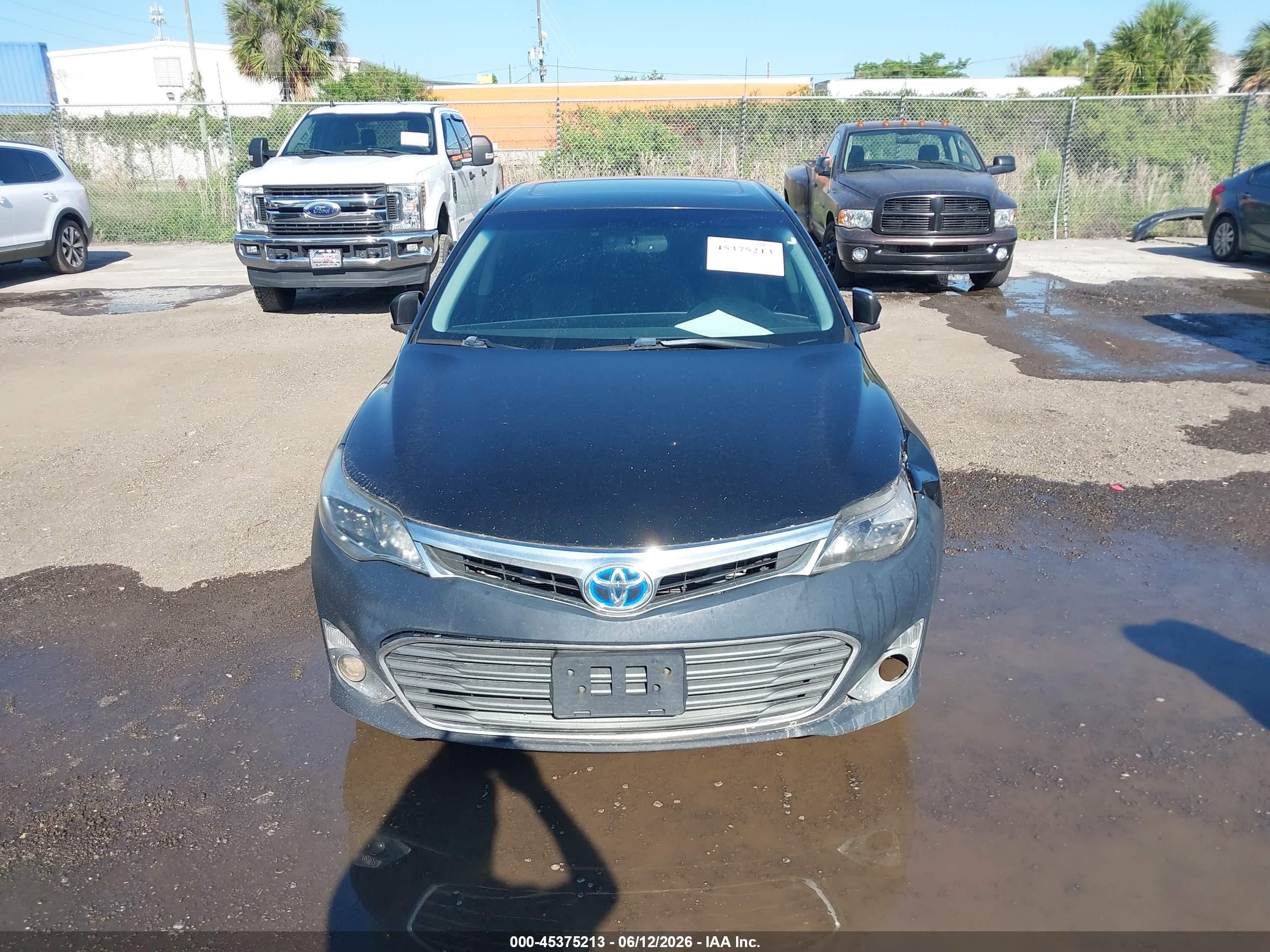 2015 Toyota Avalon Hybrid Xle Touring Black vin: 4T1BD1EB5FU042173