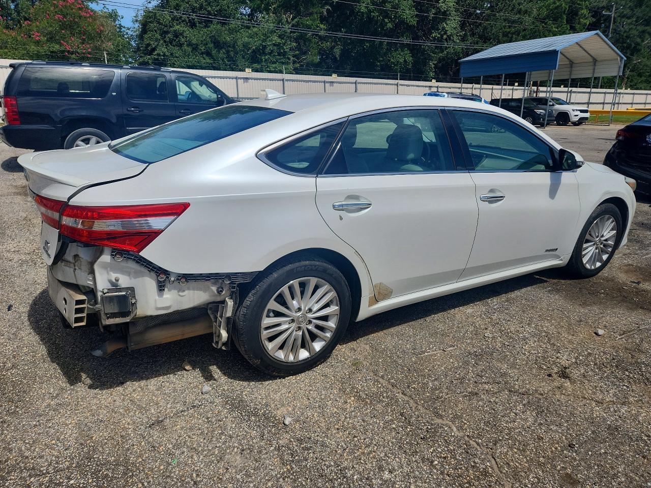 2015 Toyota Avalon Hybrid Limited White vin: 4T1BD1EB5FU043792