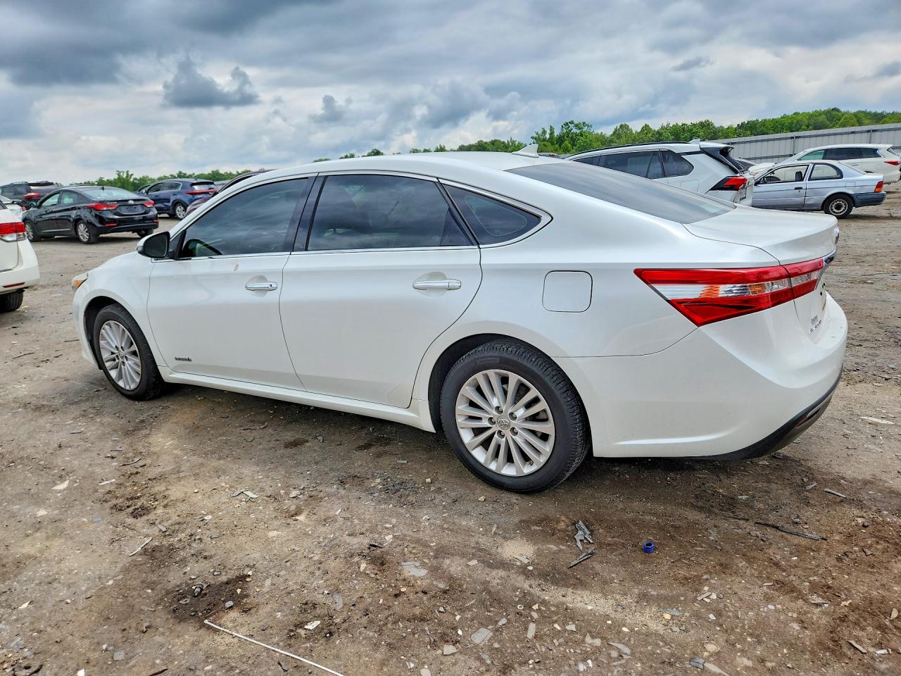 2015 Toyota Avalon Hybrid Limited Белый vin: 4T1BD1EB5FU046496