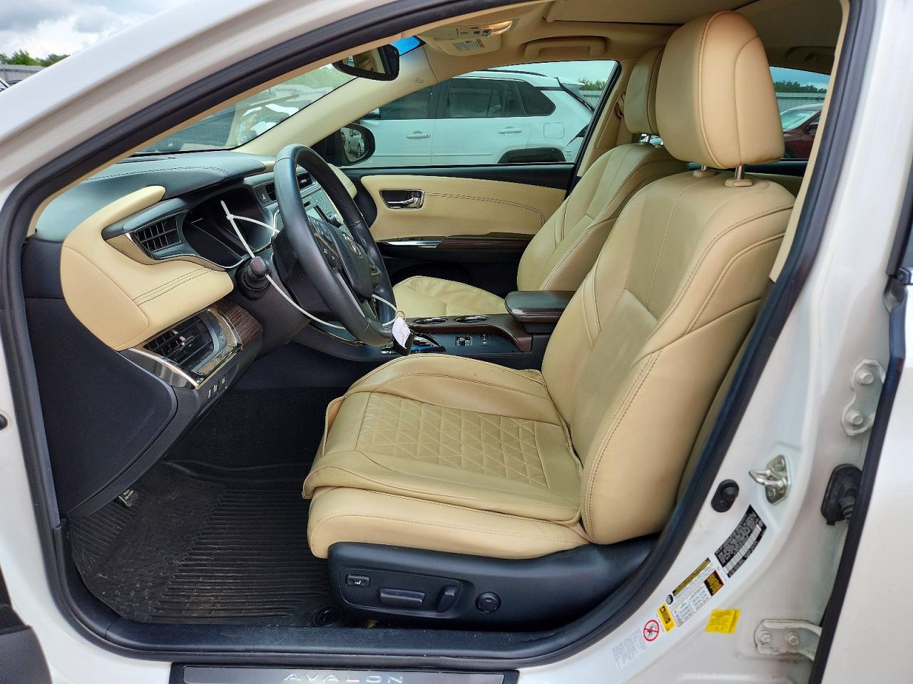 2015 Toyota Avalon Hybrid Limited Белый vin: 4T1BD1EB5FU046496