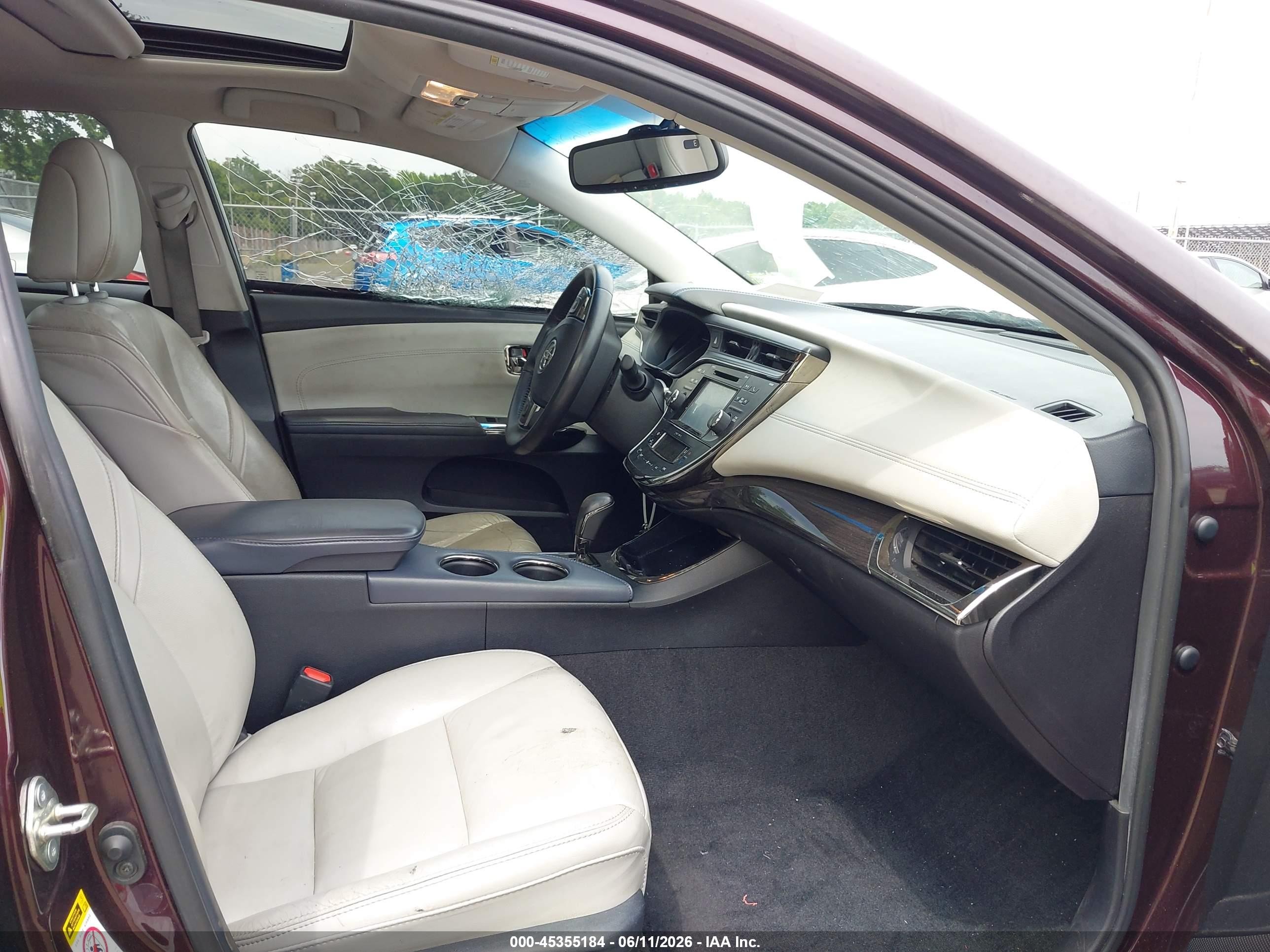 2015 Toyota Avalon Hybrid Xle Touring Purple vin: 4T1BD1EB5FU046840