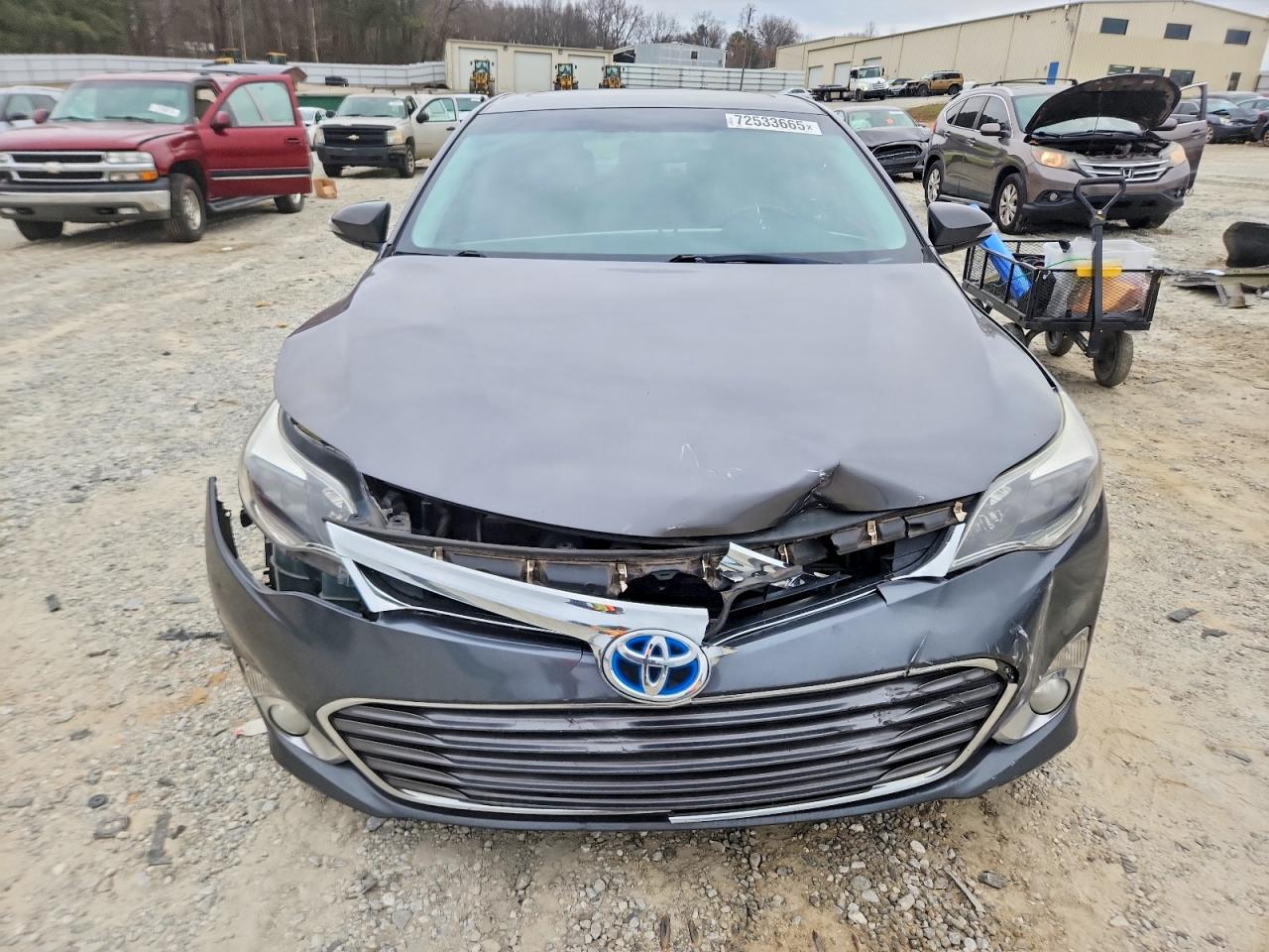 2013 Toyota Avalon Hybrid Gray vin: 4T1BD1EB6DU010927