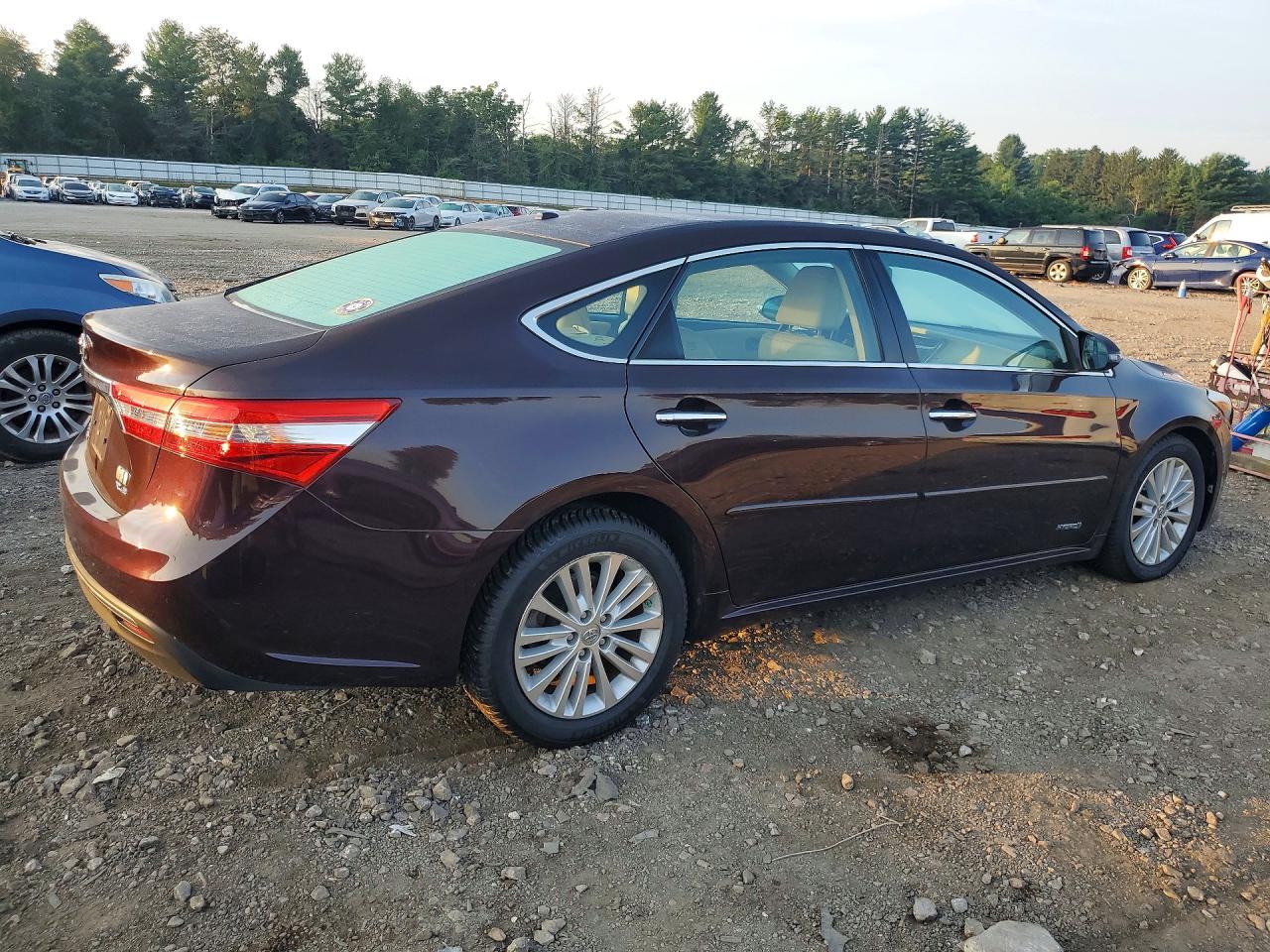 2013 Toyota Avalon Hybrid Xle Touring Темно-бордовый vin: 4T1BD1EB6DU011897