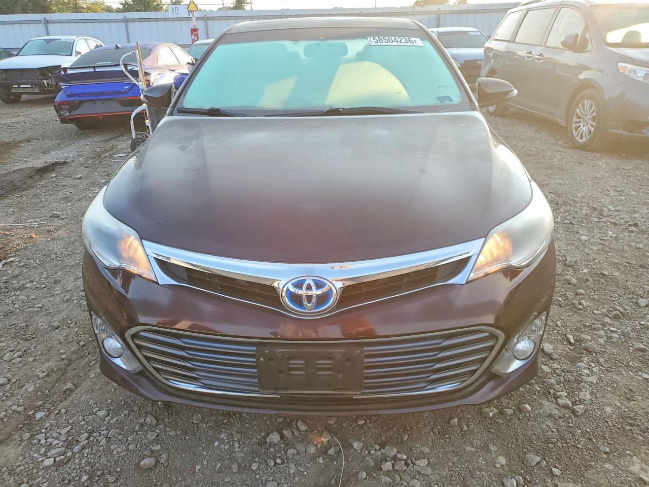 2013 Toyota Avalon Hybrid Xle Touring Темно-бордовый vin: 4T1BD1EB6DU011897