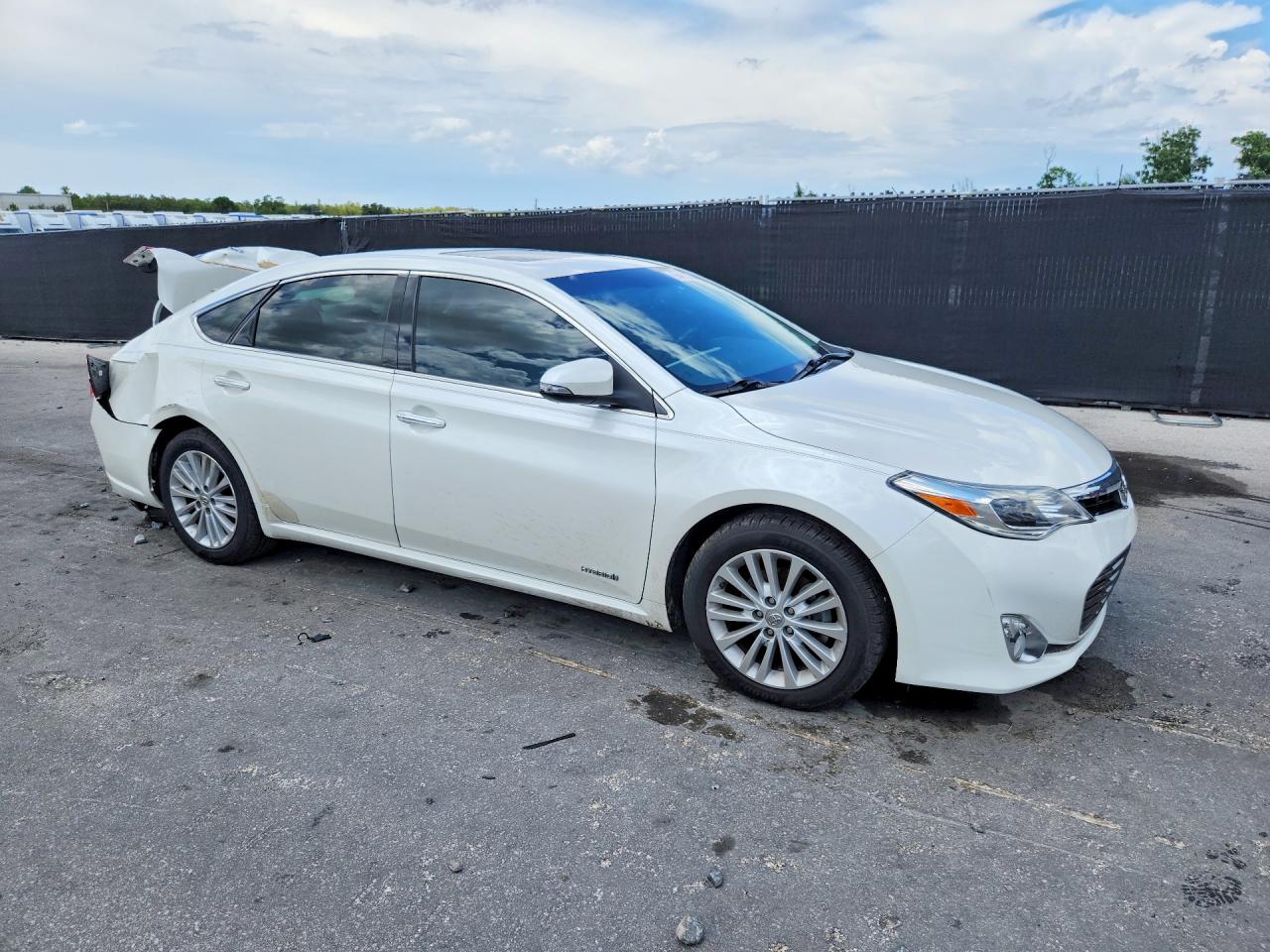 2013 Toyota Avalon Hybrid Xle Touring White vin: 4T1BD1EB6DU012855
