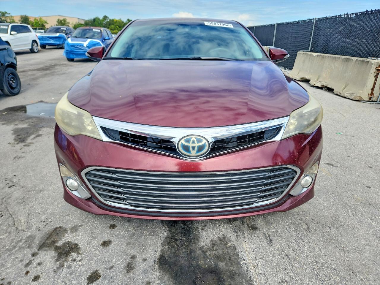 2013 Toyota Avalon Hybrid Limited Burgundy vin: 4T1BD1EB6DU013682