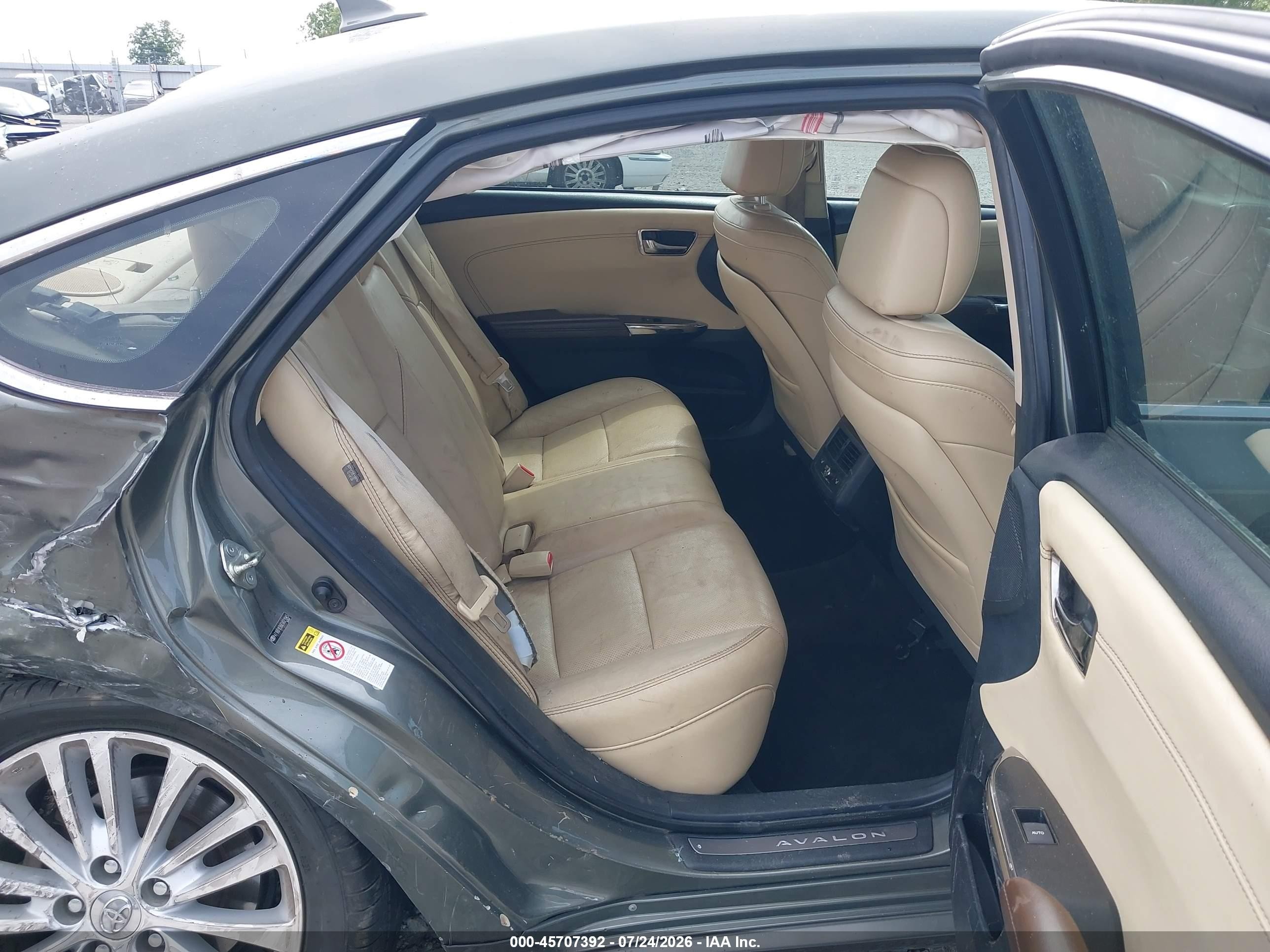2014 Toyota Avalon Hybrid Limited Зеленый vin: 4T1BD1EB6EU021945