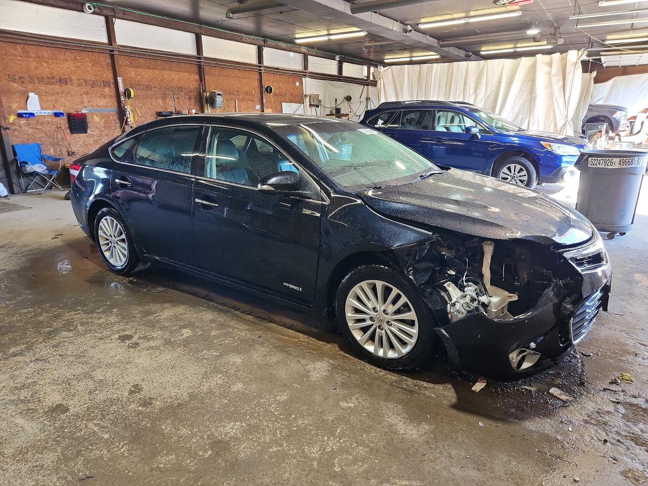 2014 Toyota Avalon Hybrid Limited Black vin: 4T1BD1EB6EU034761
