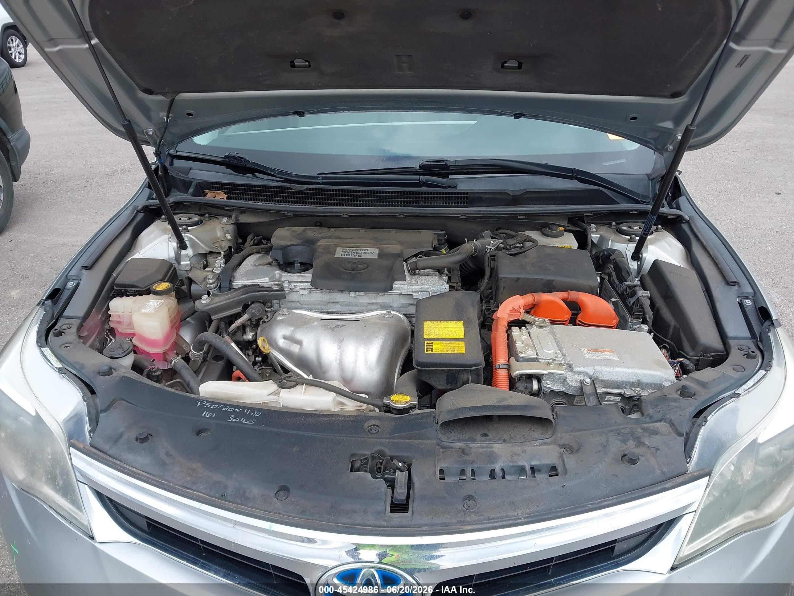 2015 Toyota Avalon Hybrid Limited Серебряный vin: 4T1BD1EB6FU038410