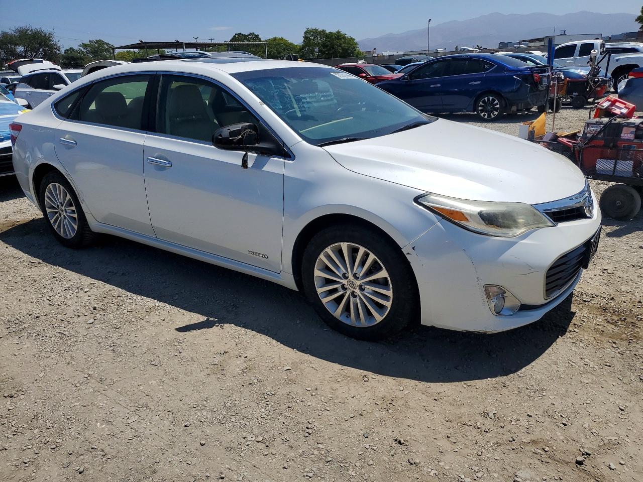 2015 Toyota Avalon Hybrid Xle Touring White vin: 4T1BD1EB6FU041131