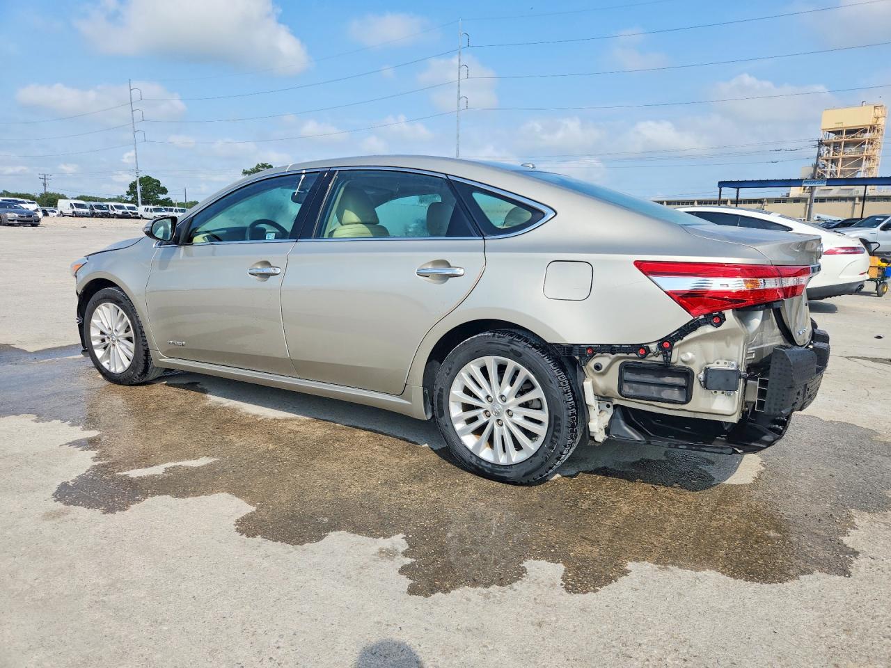 2015 Toyota Avalon Hybrid Xle Touring Золотой vin: 4T1BD1EB6FU042909