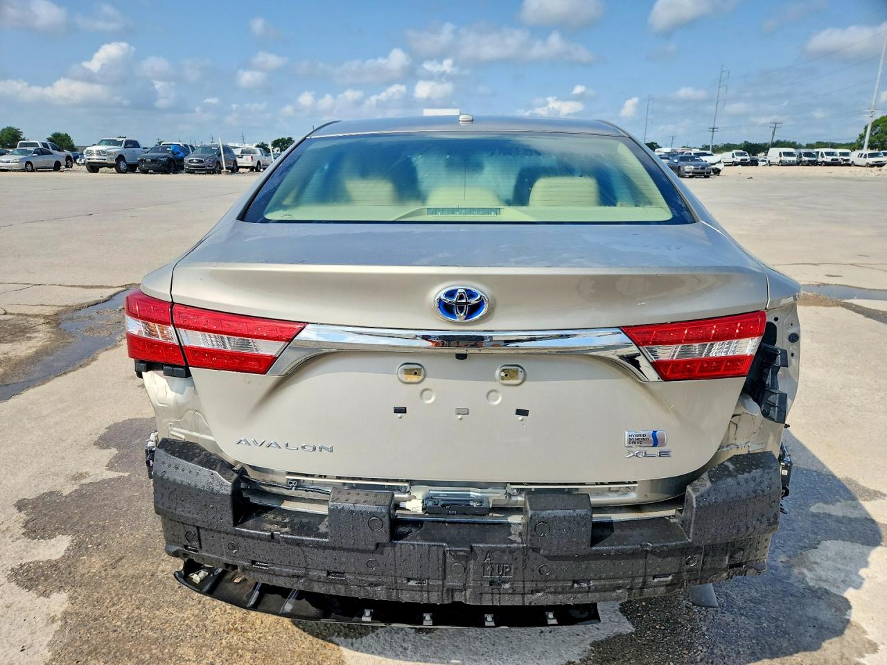 2015 Toyota Avalon Hybrid Xle Touring Золотой vin: 4T1BD1EB6FU042909