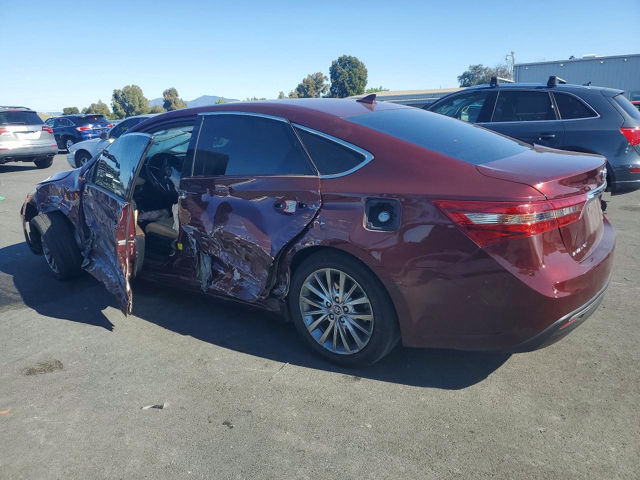 2016 Toyota Avalon Hybrid Limited Burgundy vin: 4T1BD1EB6GU050459