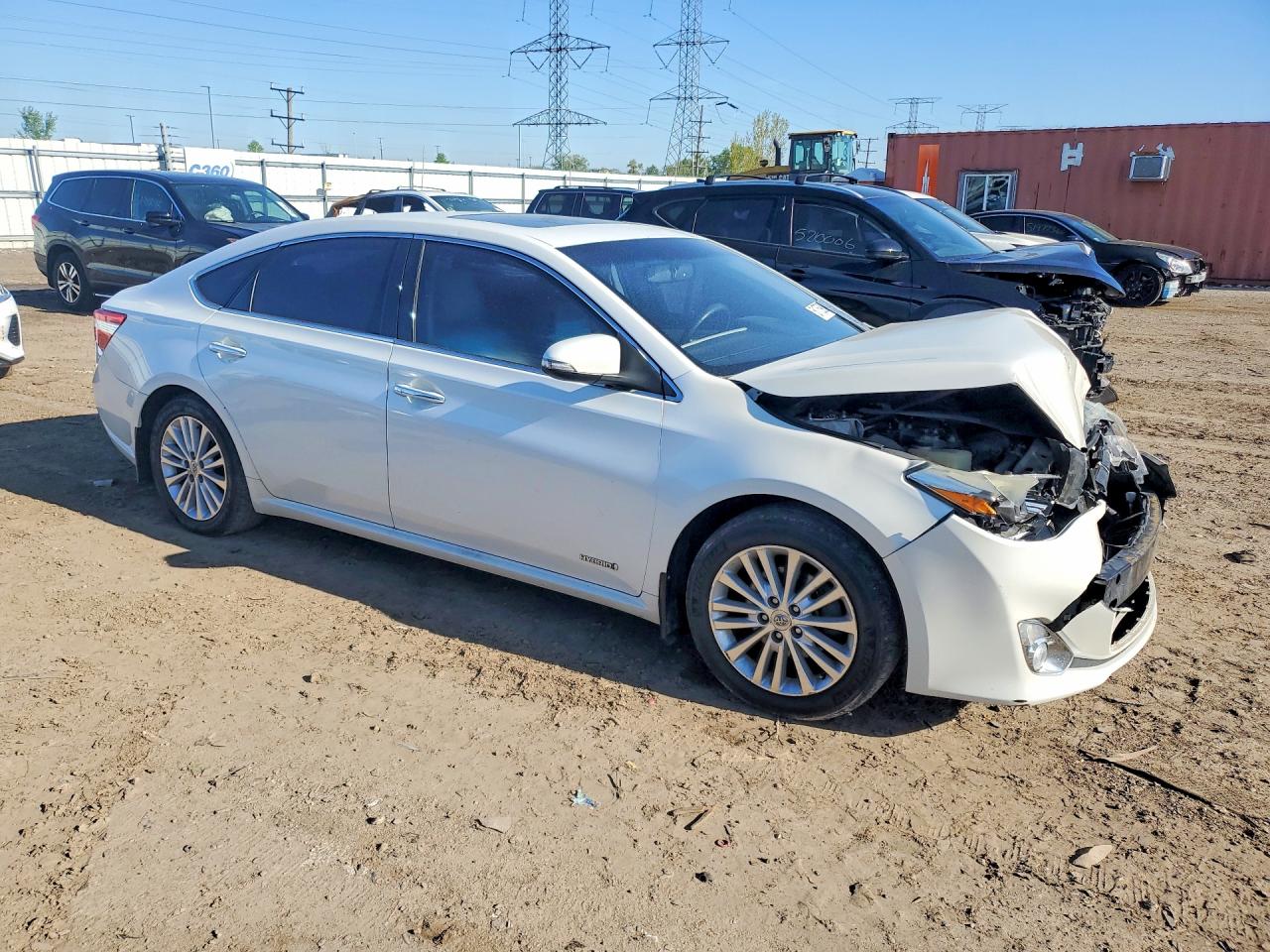 2013 Toyota Avalon Hybrid Xle Touring White vin: 4T1BD1EB7DU001119