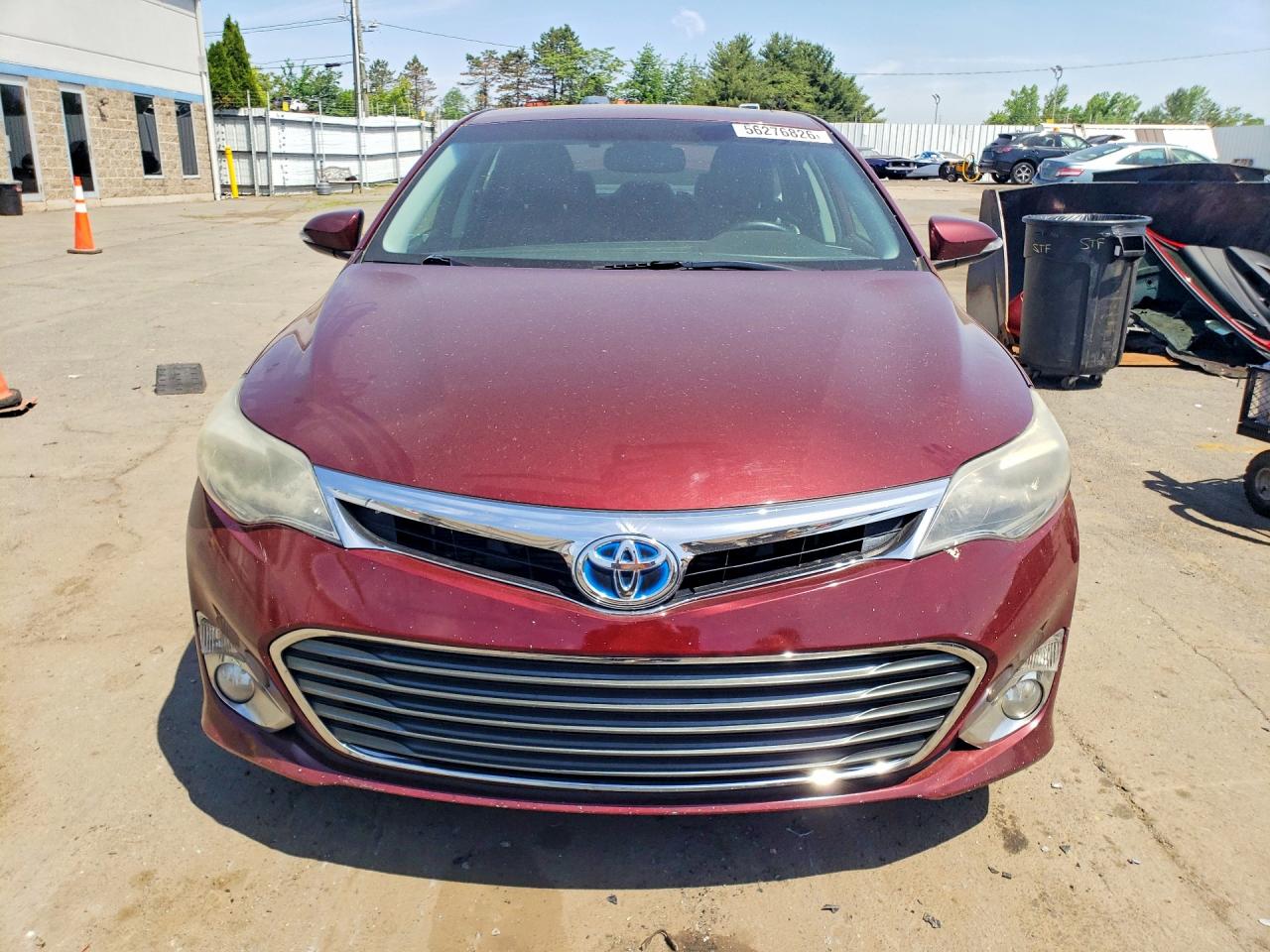 2013 Toyota Avalon Hybrid Limited Burgundy vin: 4T1BD1EB7DU002352