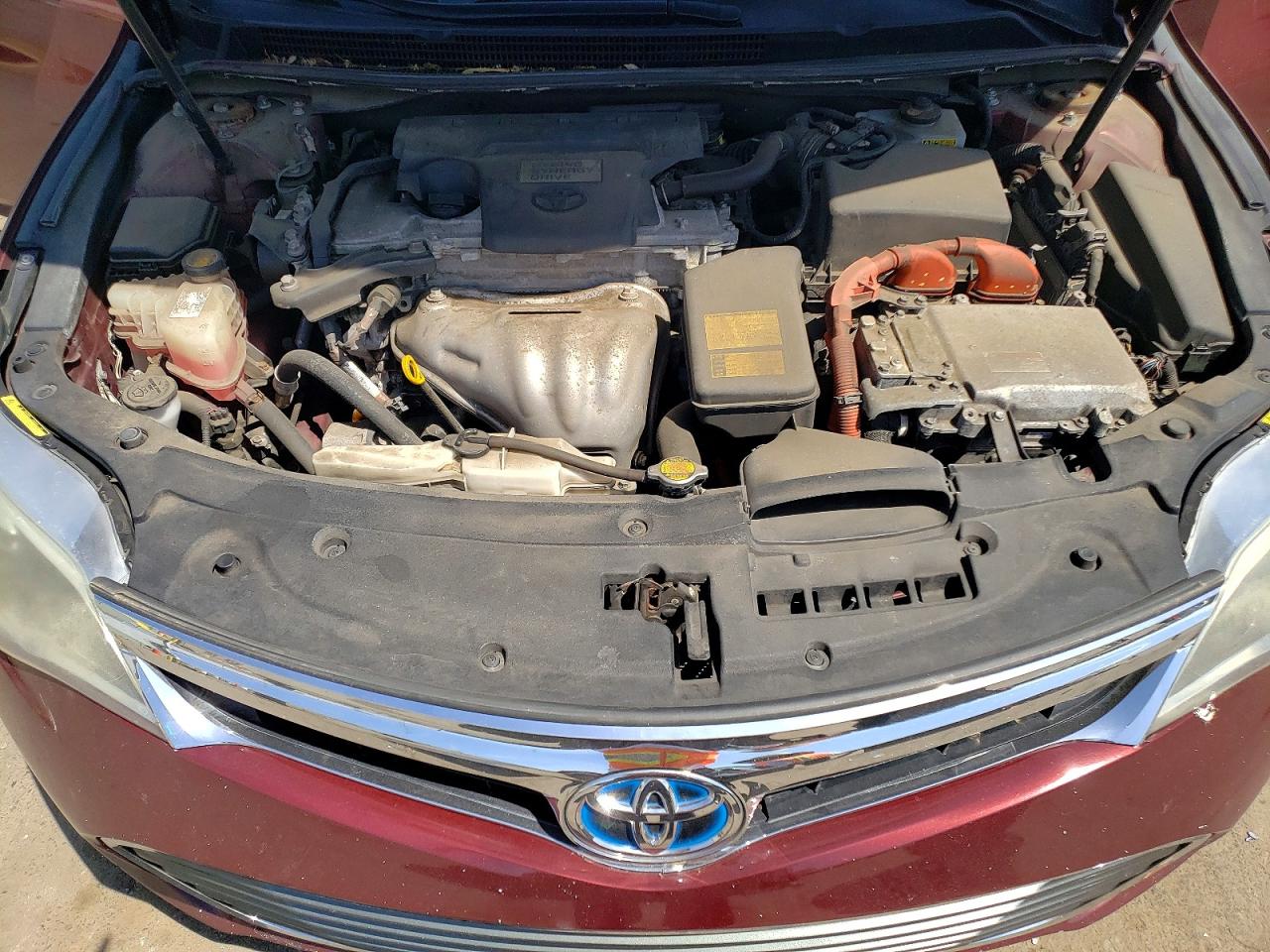 2013 Toyota Avalon Hybrid Limited Burgundy vin: 4T1BD1EB7DU002352