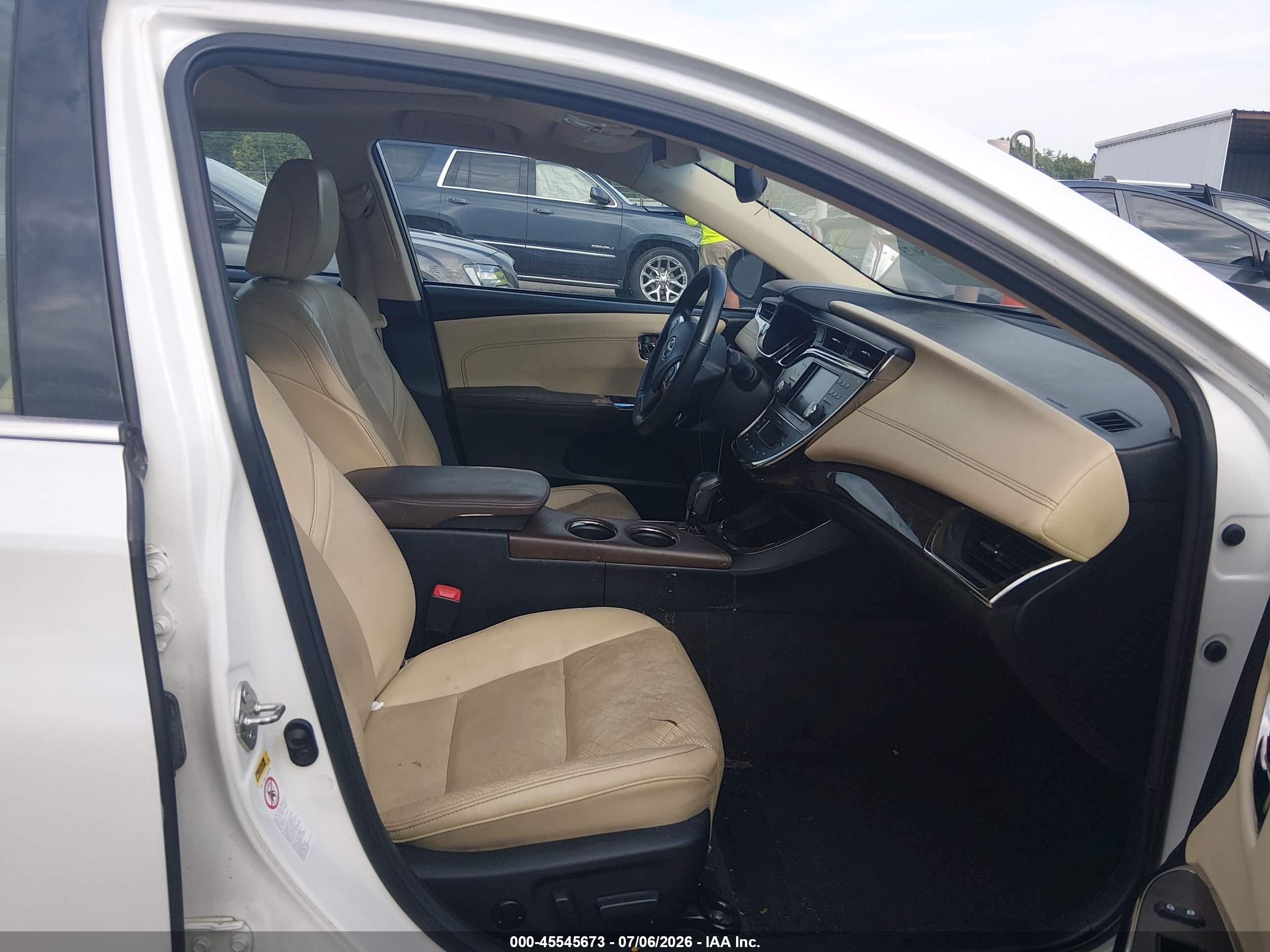 2013 Toyota Avalon Hybrid Limited White vin: 4T1BD1EB7DU002402