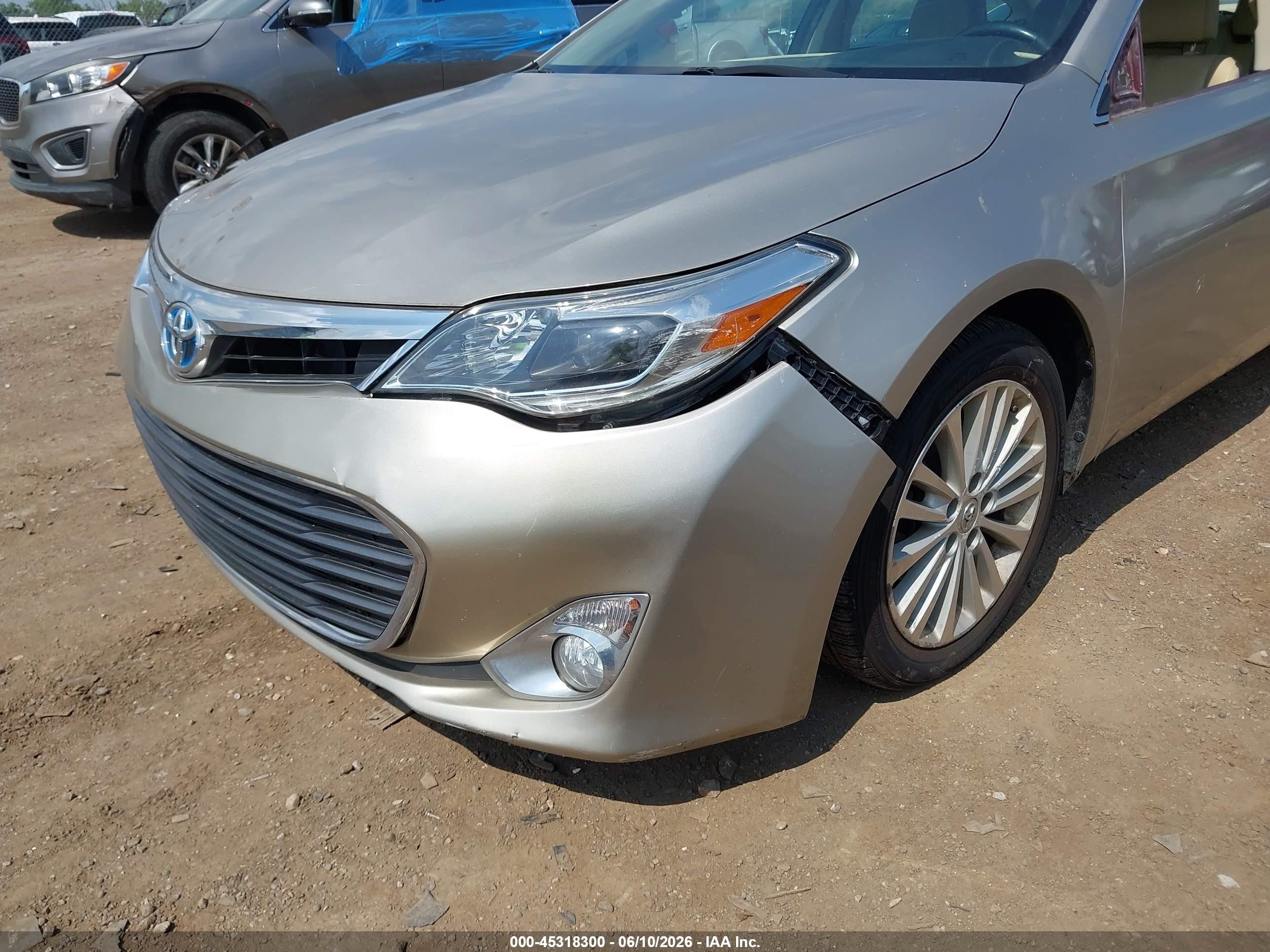 2013 Toyota Avalon Hybrid Xle Touring Beige vin: 4T1BD1EB7DU007230