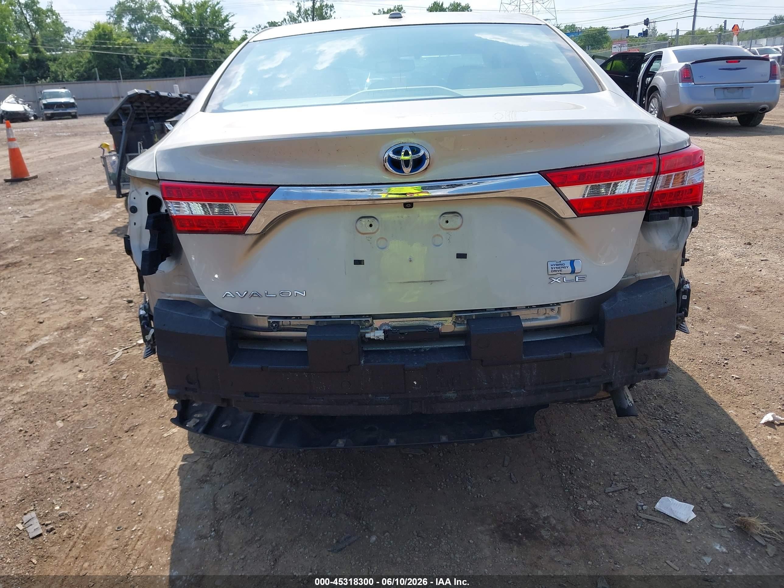 2013 Toyota Avalon Hybrid Xle Touring Beige vin: 4T1BD1EB7DU007230