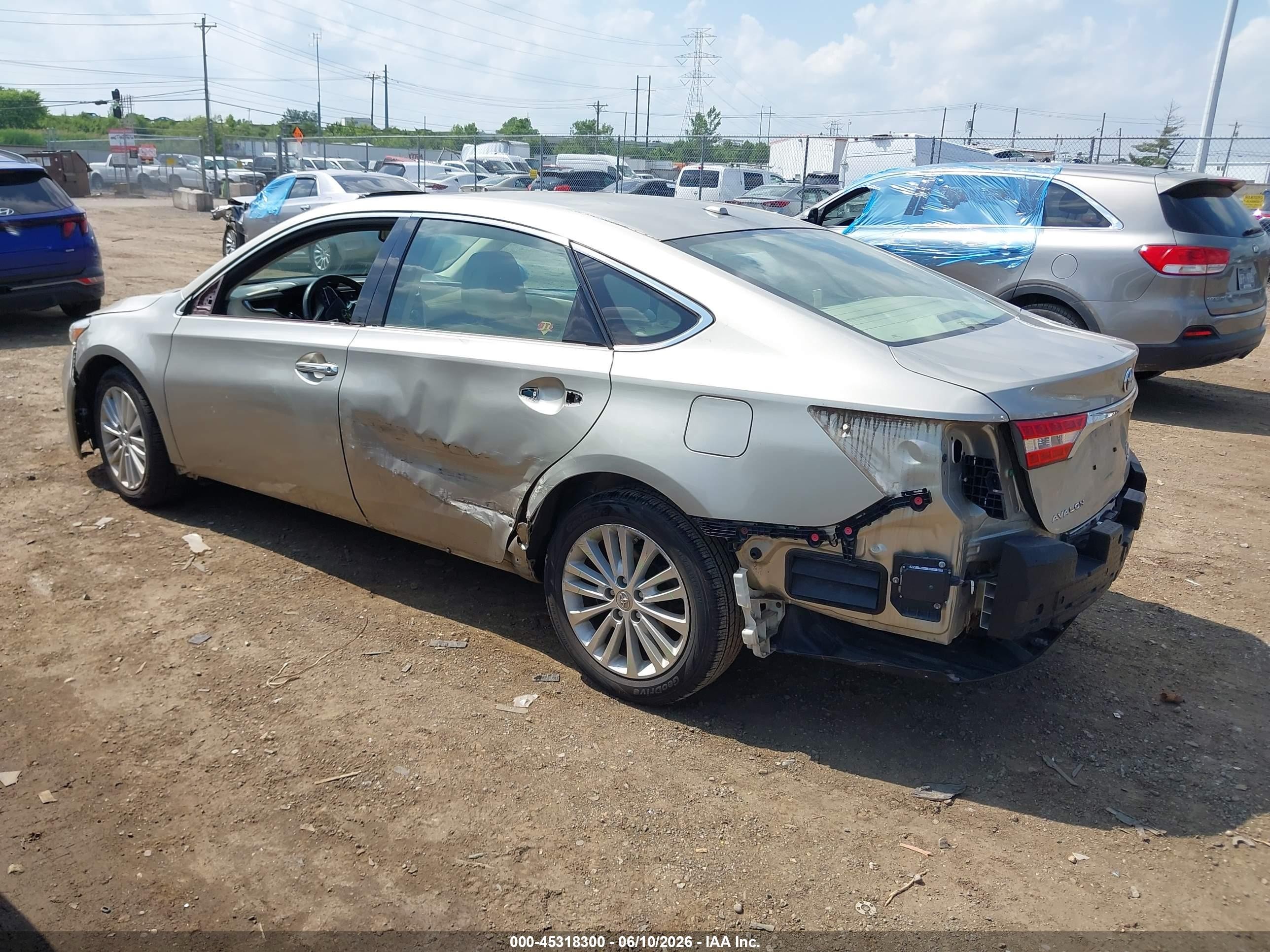 2013 Toyota Avalon Hybrid Xle Touring Beige vin: 4T1BD1EB7DU007230