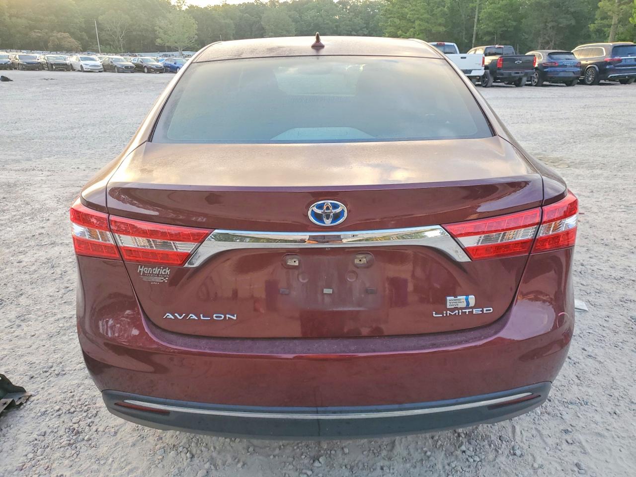 2013 Toyota Avalon Hybrid Limited Red vin: 4T1BD1EB7DU008989