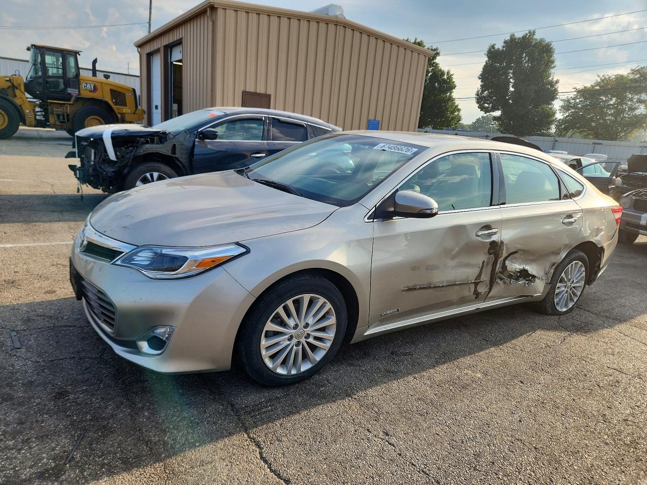 2013 Toyota Avalon Hybrid Xle Premium Серебряный vin: 4T1BD1EB7DU010760