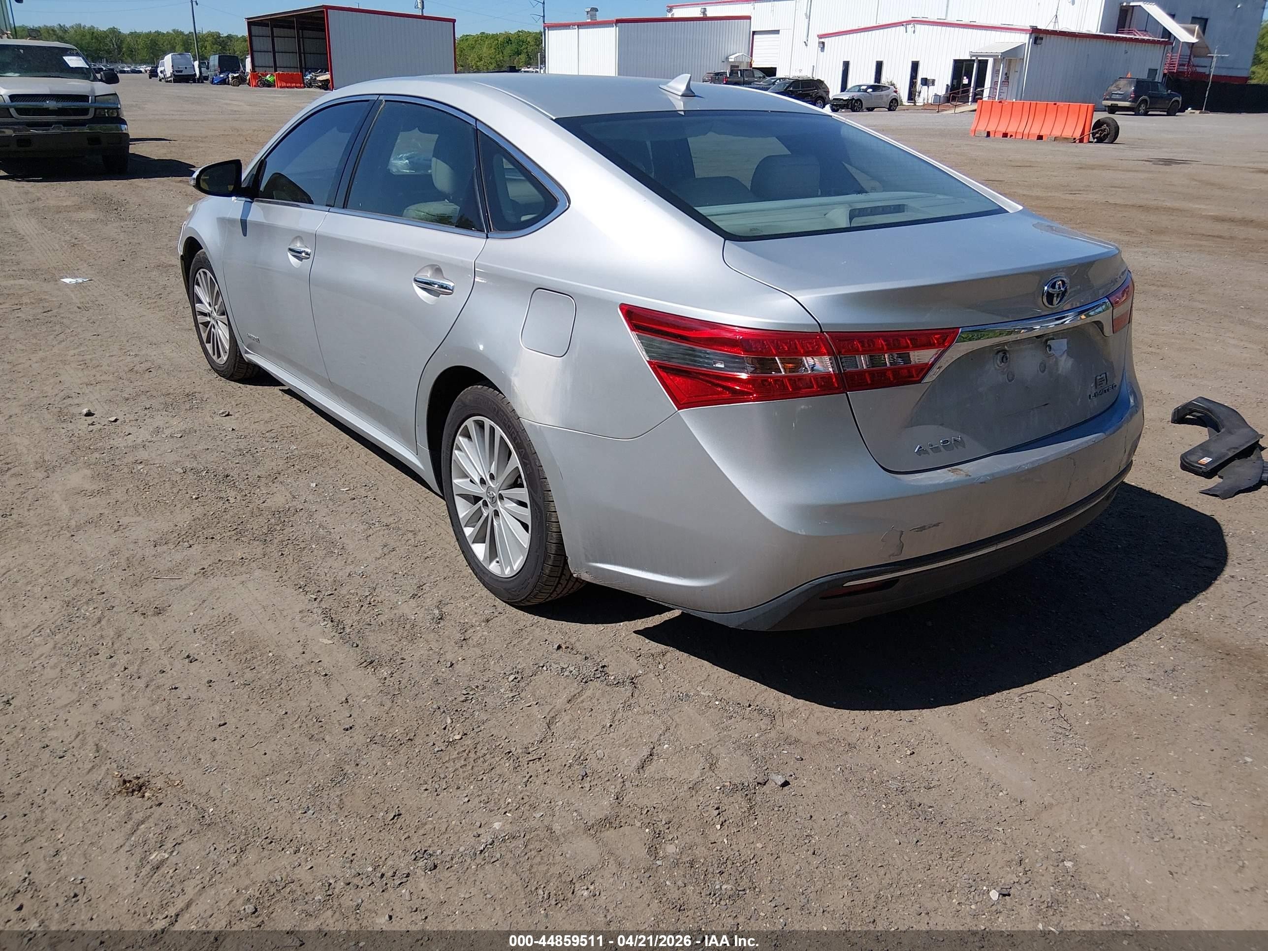 2013 Toyota Avalon Hybrid Limited Silver vin: 4T1BD1EB7DU013142