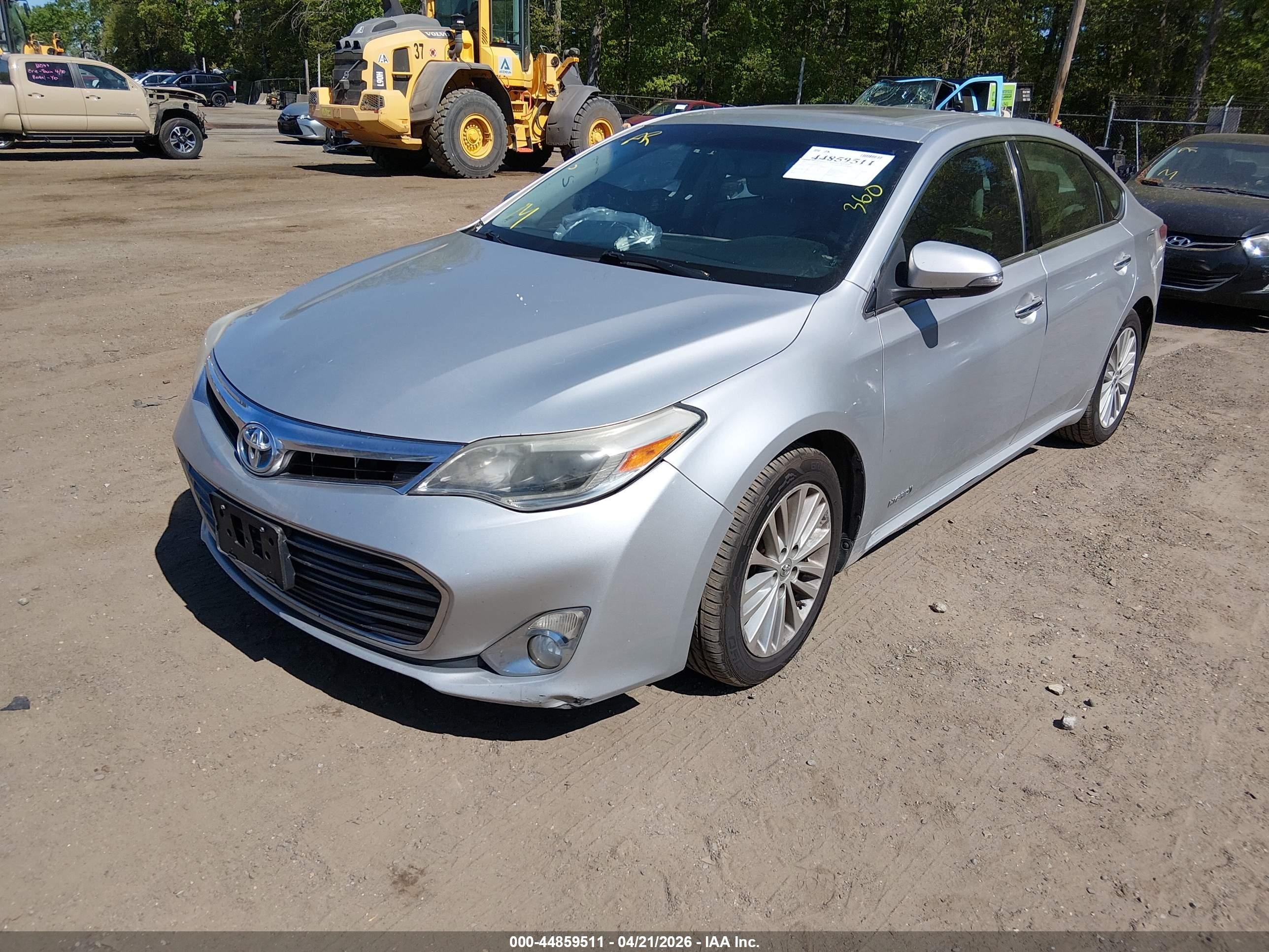 2013 Toyota Avalon Hybrid Limited Silver vin: 4T1BD1EB7DU013142