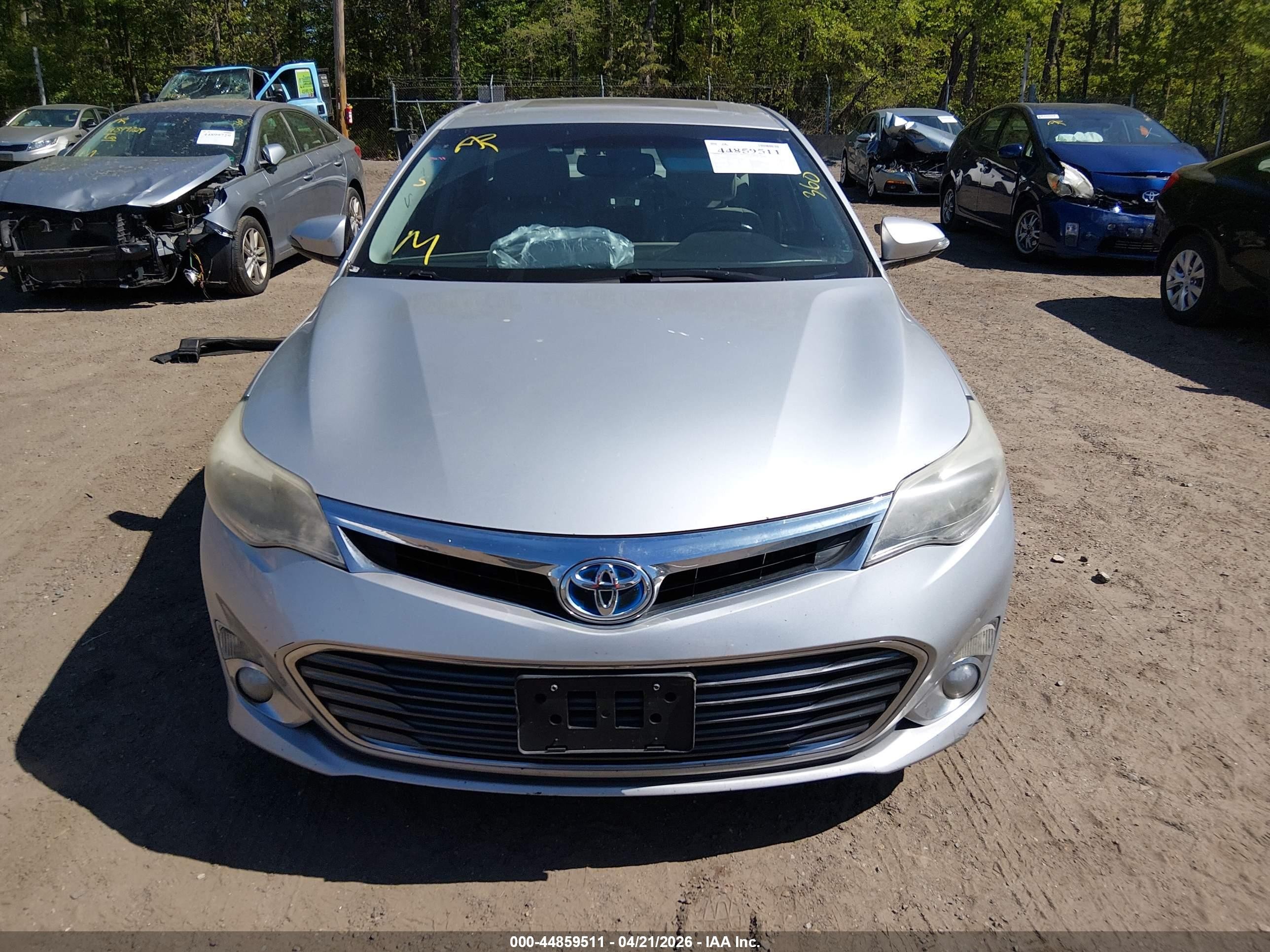 2013 Toyota Avalon Hybrid Limited Silver vin: 4T1BD1EB7DU013142