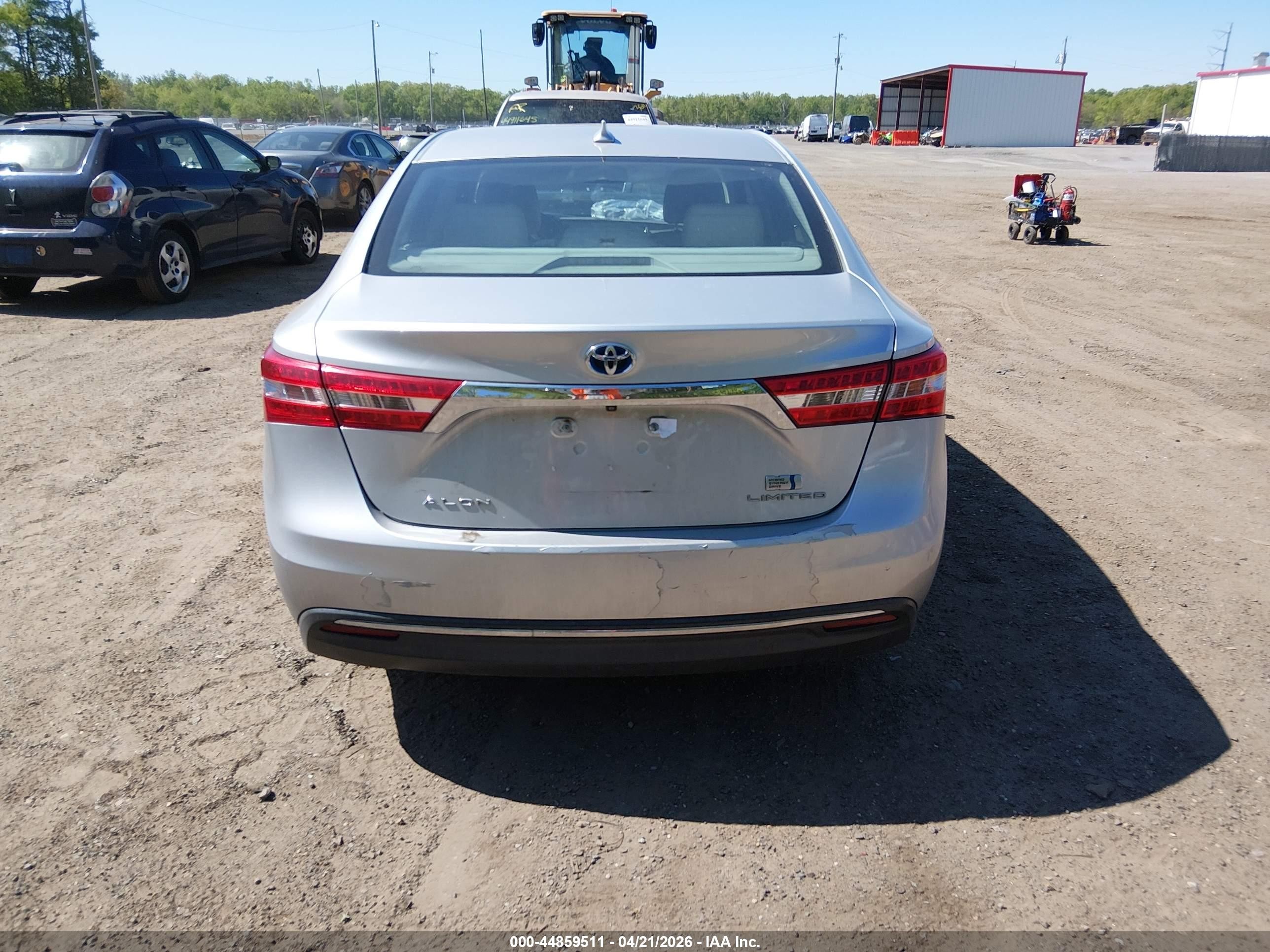 2013 Toyota Avalon Hybrid Limited Silver vin: 4T1BD1EB7DU013142