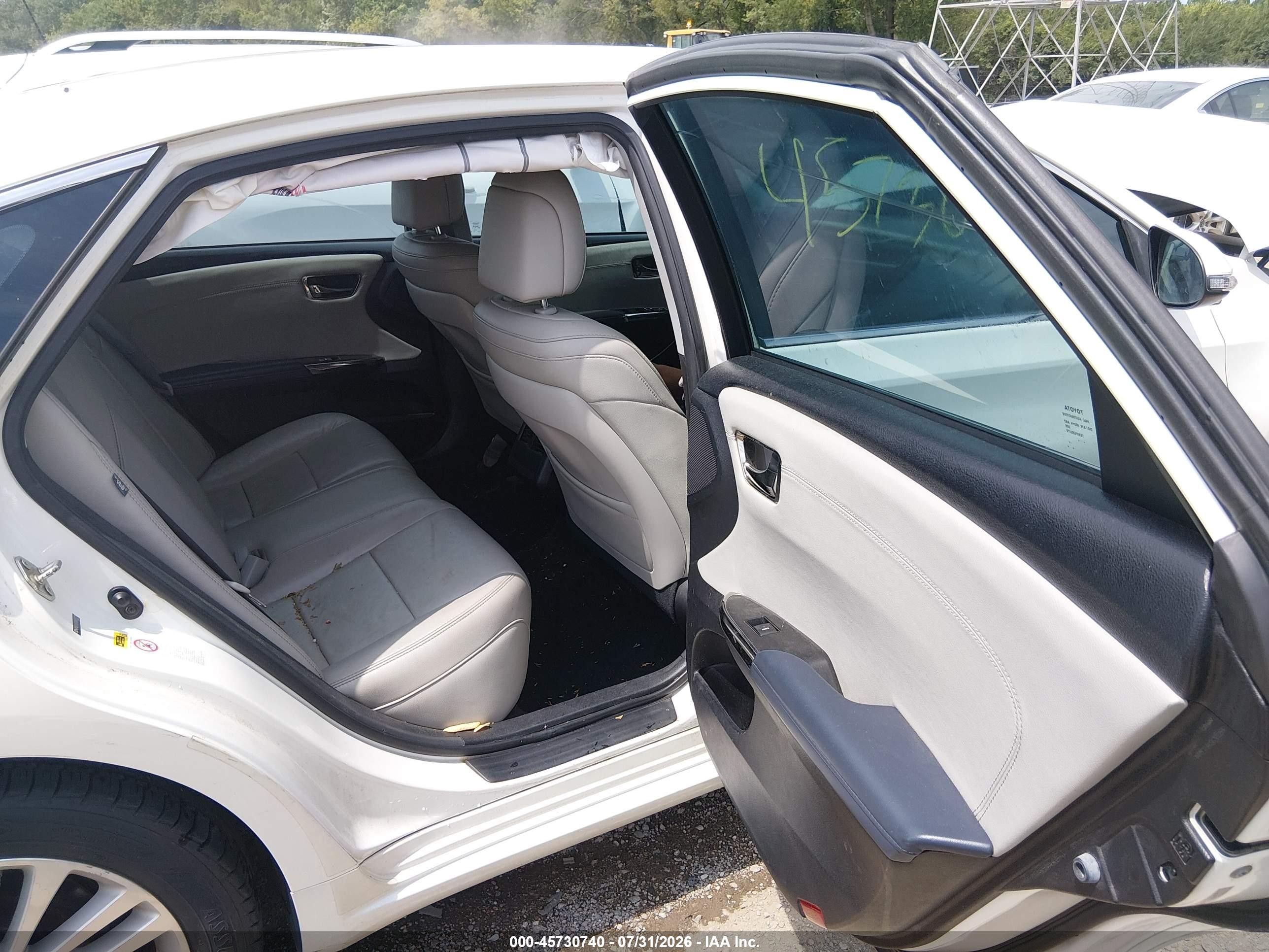 2013 Toyota Avalon Hybrid Xle Touring White vin: 4T1BD1EB7DU017272