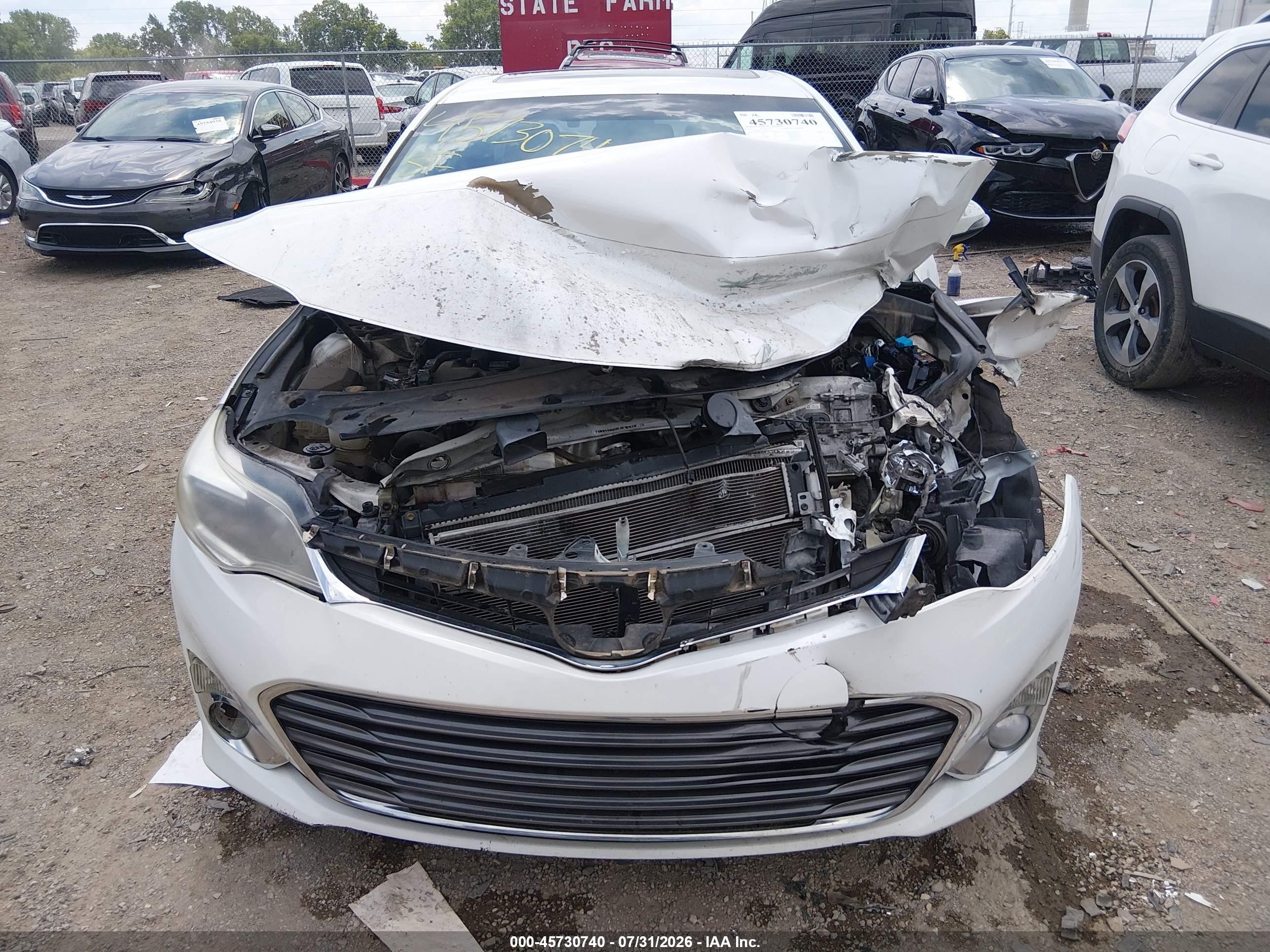 2013 Toyota Avalon Hybrid Xle Touring White vin: 4T1BD1EB7DU017272