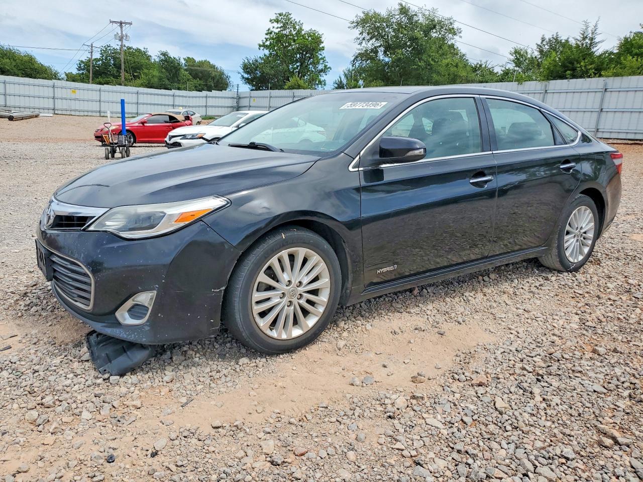 2014 Toyota Avalon Hybrid Xle Premium Black vin: 4T1BD1EB7EU021808